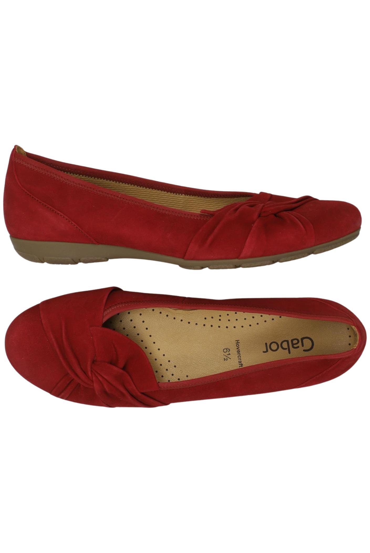 

Gabor Damen Ballerinas, rot, Gr. 6.5