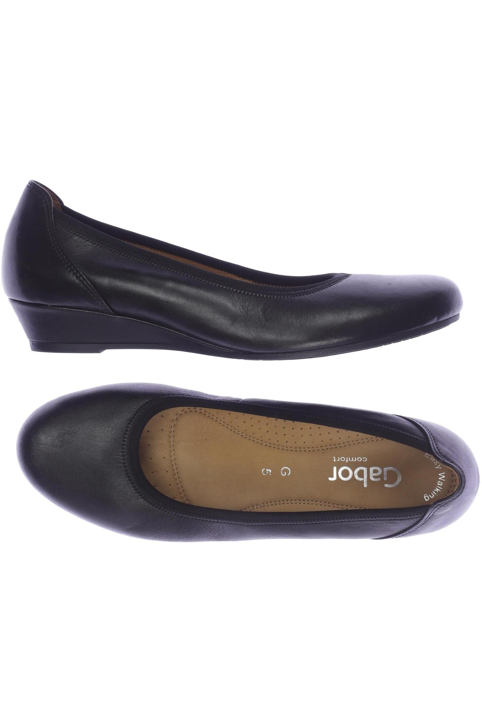 

Gabor Damen Ballerinas, schwarz, Gr. 5