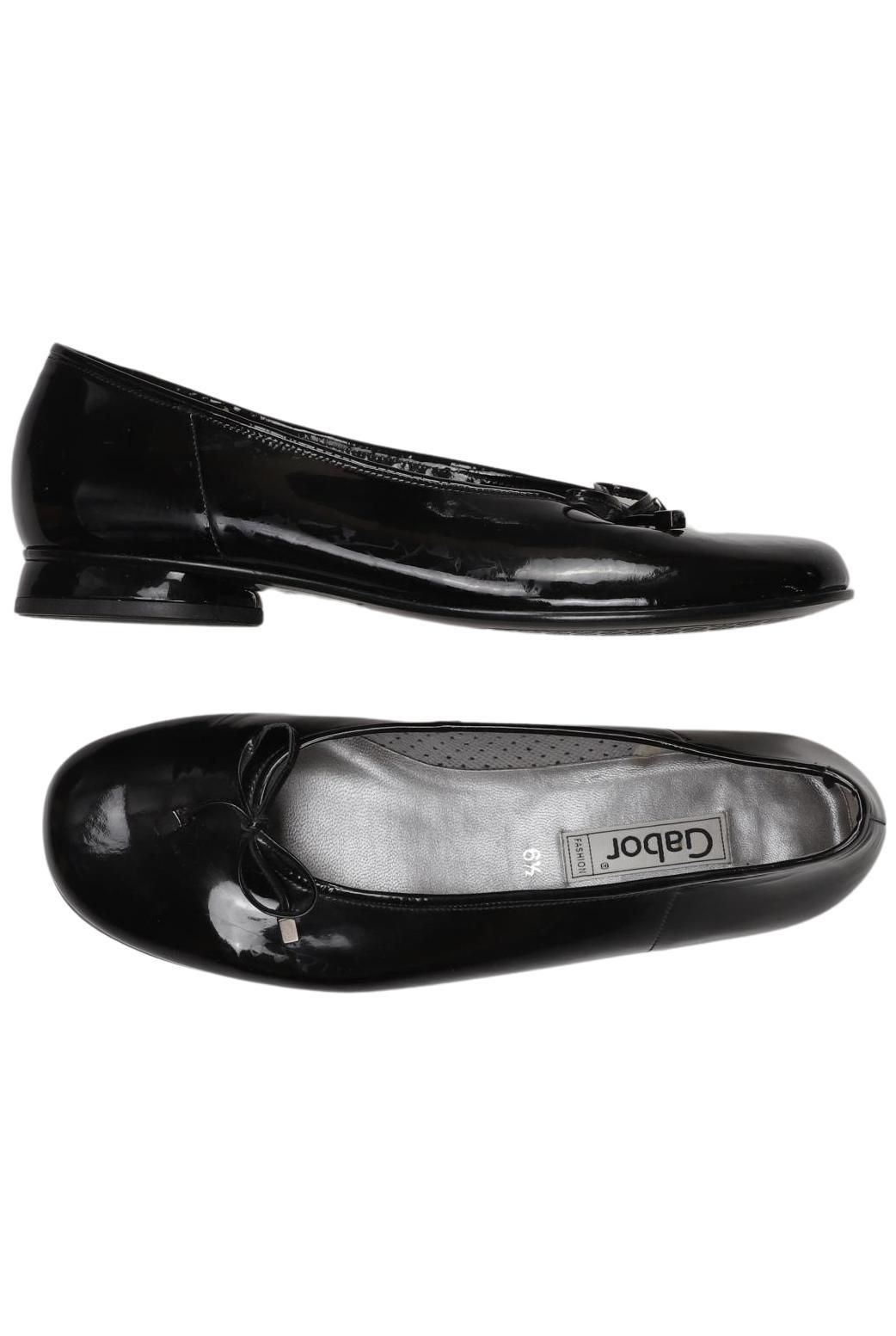 

Gabor Damen Ballerinas, schwarz, Gr. 6.5