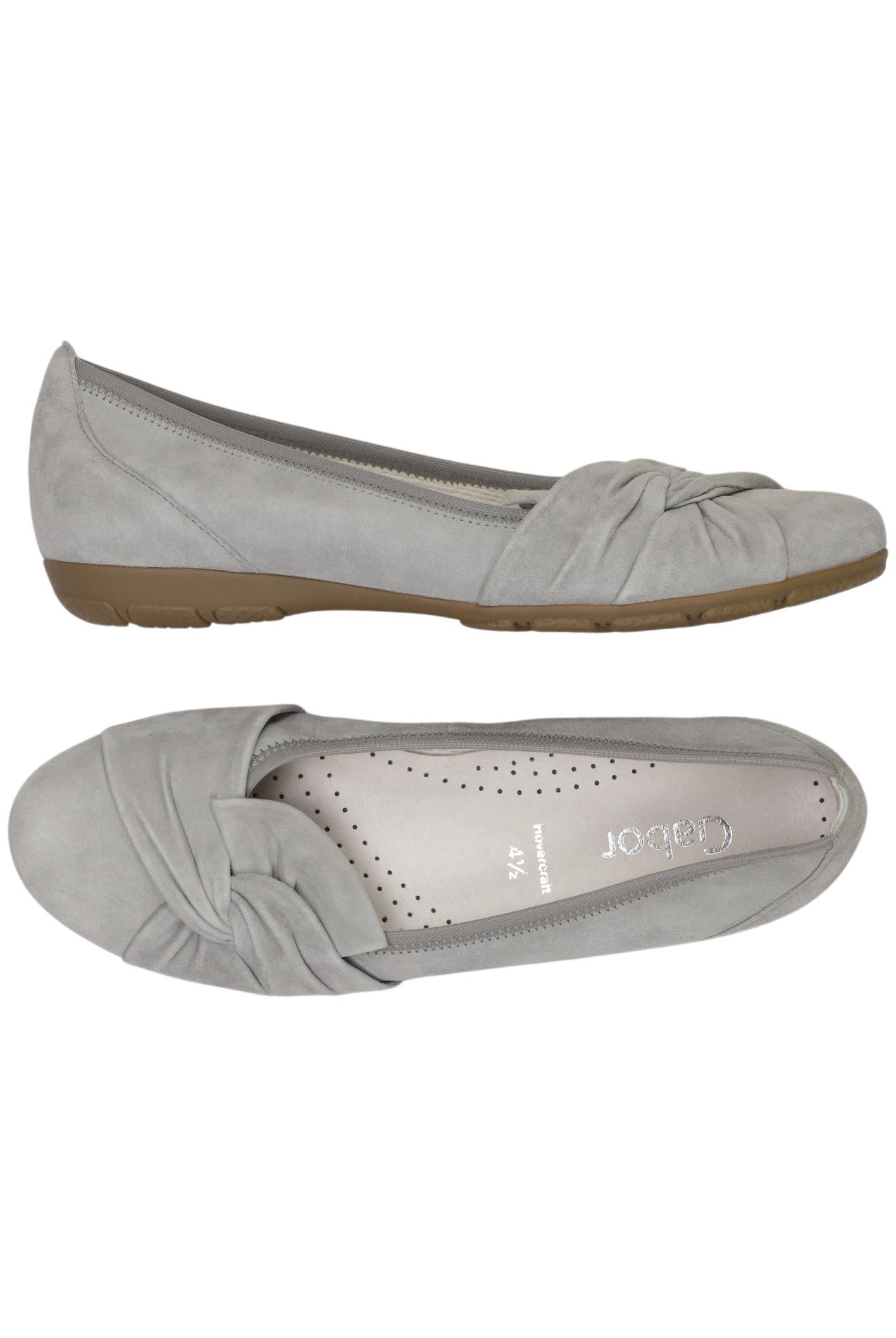 

Gabor Damen Ballerinas, grau, Gr. 4.5