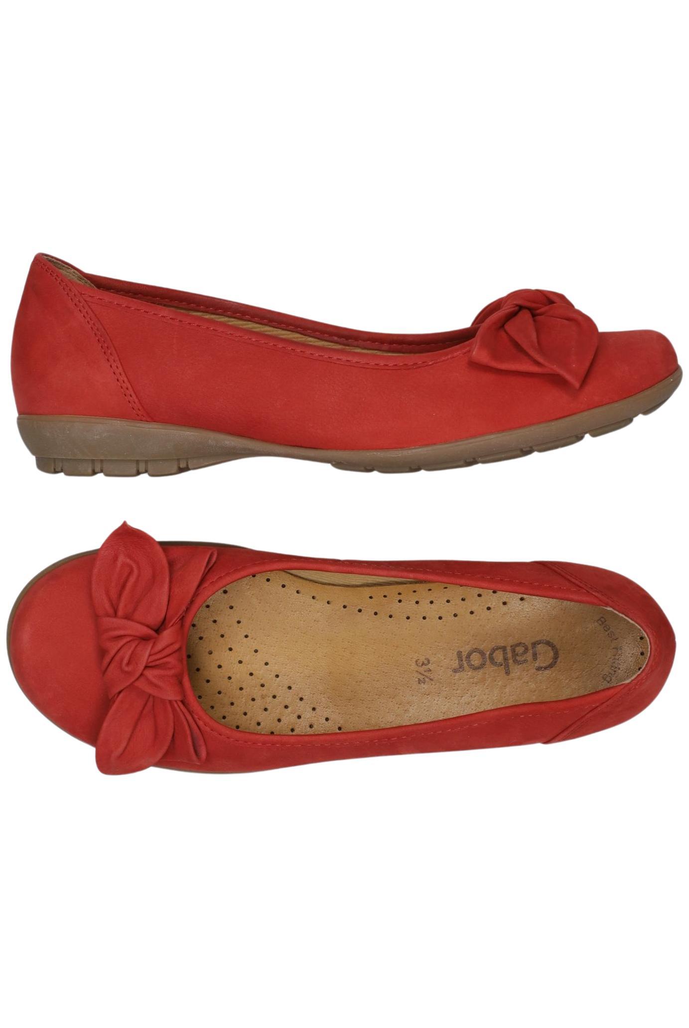 

Gabor Damen Ballerinas, rot, Gr. 3.5
