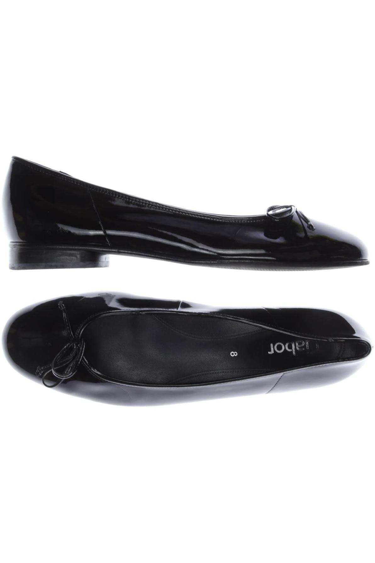 

Gabor Damen Ballerinas, schwarz, Gr. 8