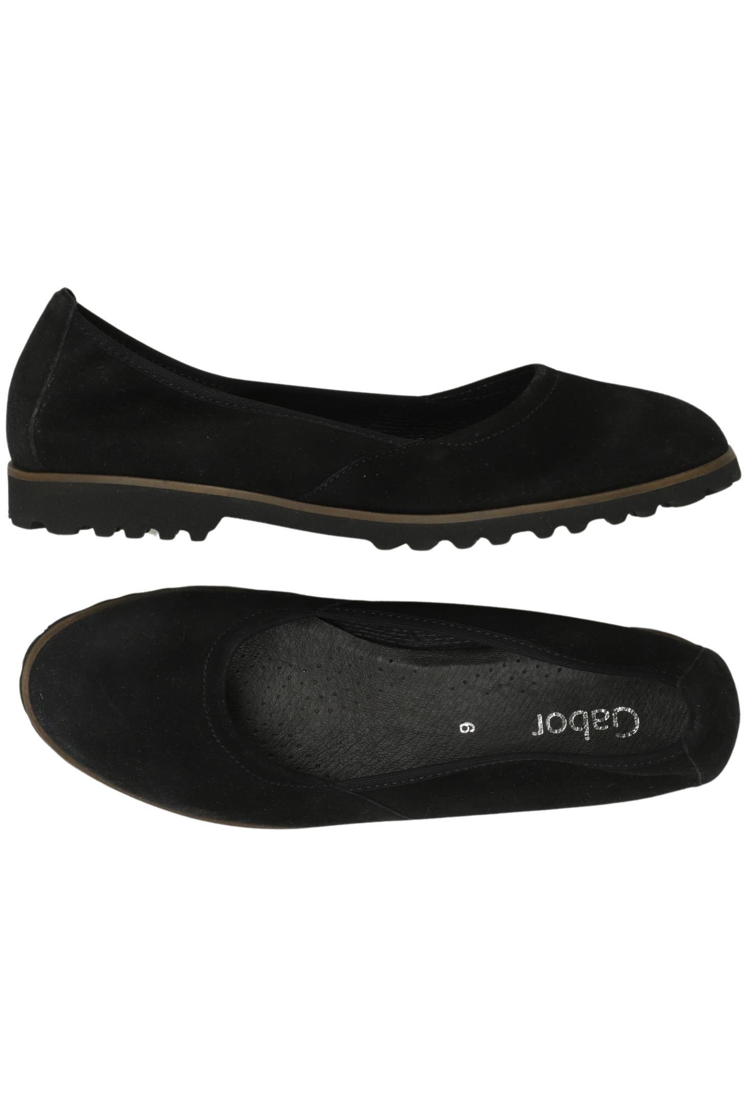 

Gabor Damen Ballerinas, schwarz, Gr. 6