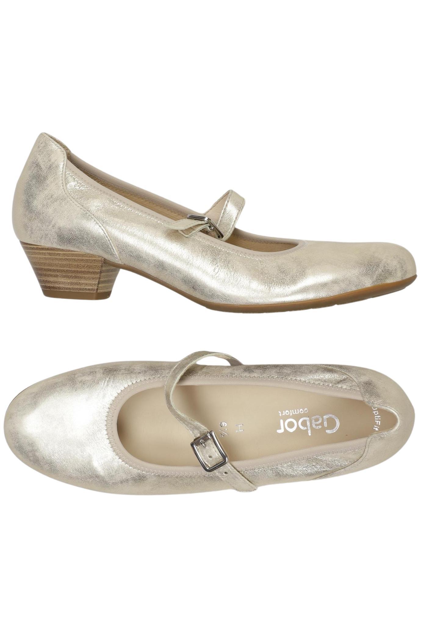 

Gabor Damen Ballerinas, gold, Gr. 6.5