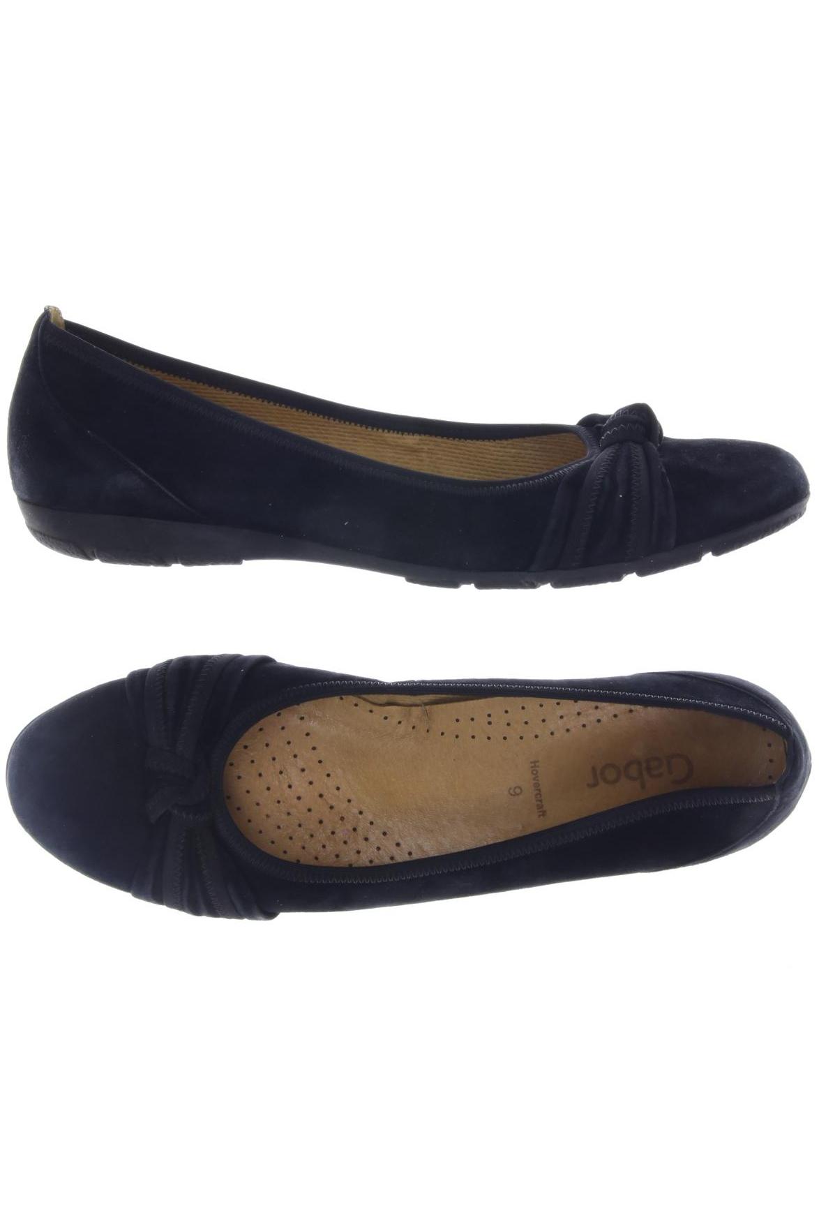 

Gabor Damen Ballerinas, schwarz, Gr. 9