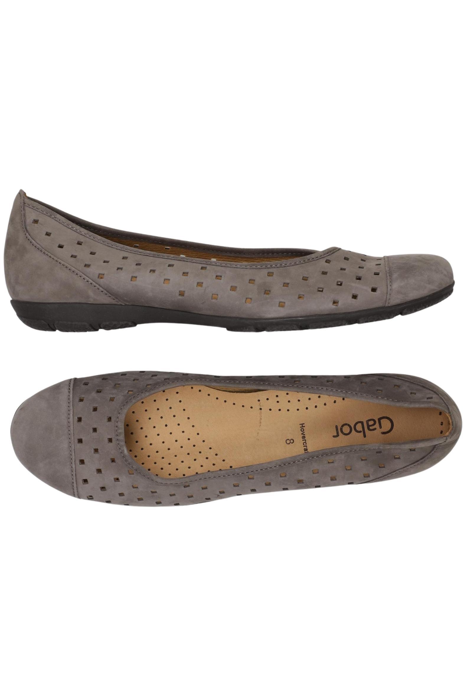 

Gabor Damen Ballerinas, grau, Gr. 8