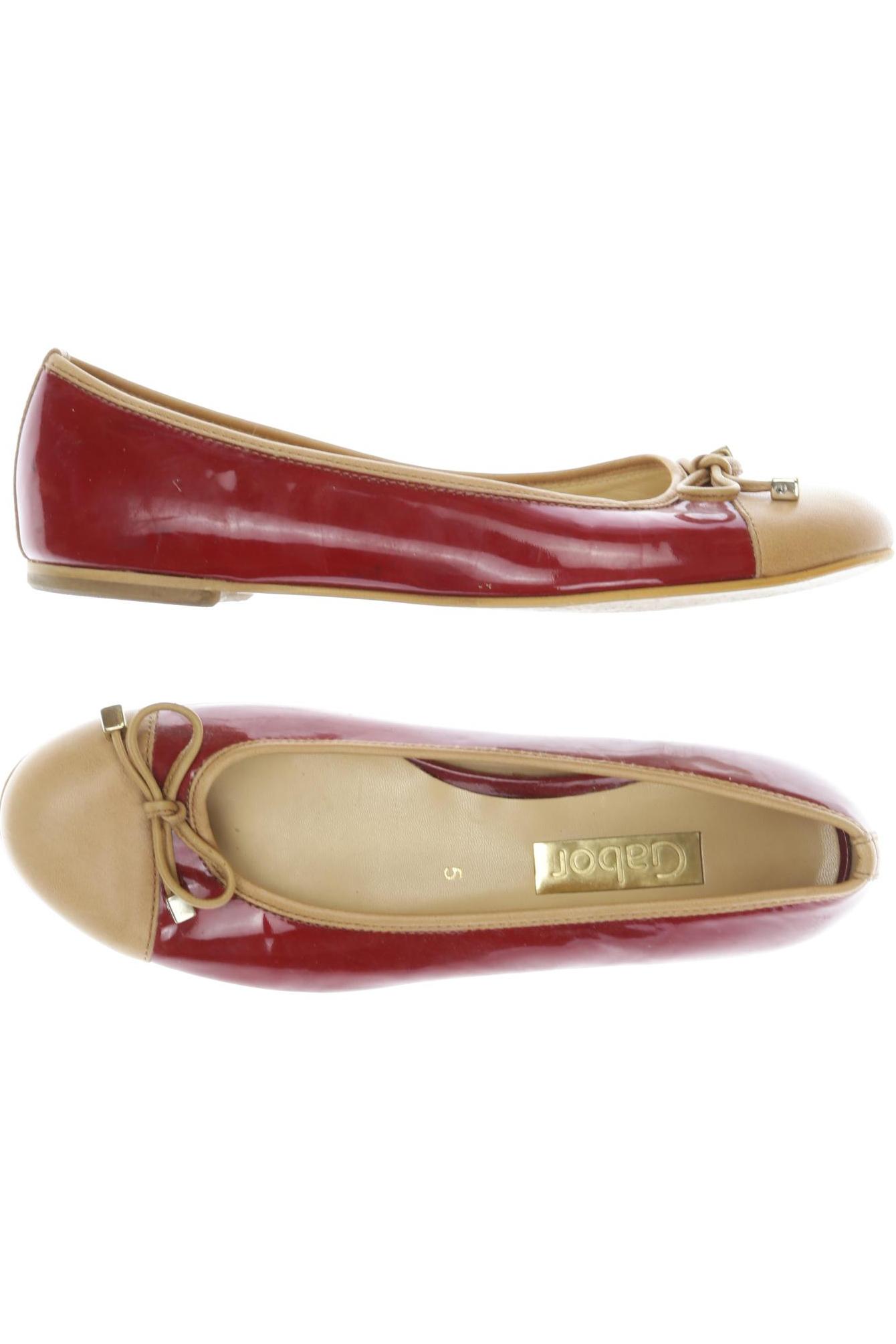 

Gabor Damen Ballerinas, rot, Gr. 5