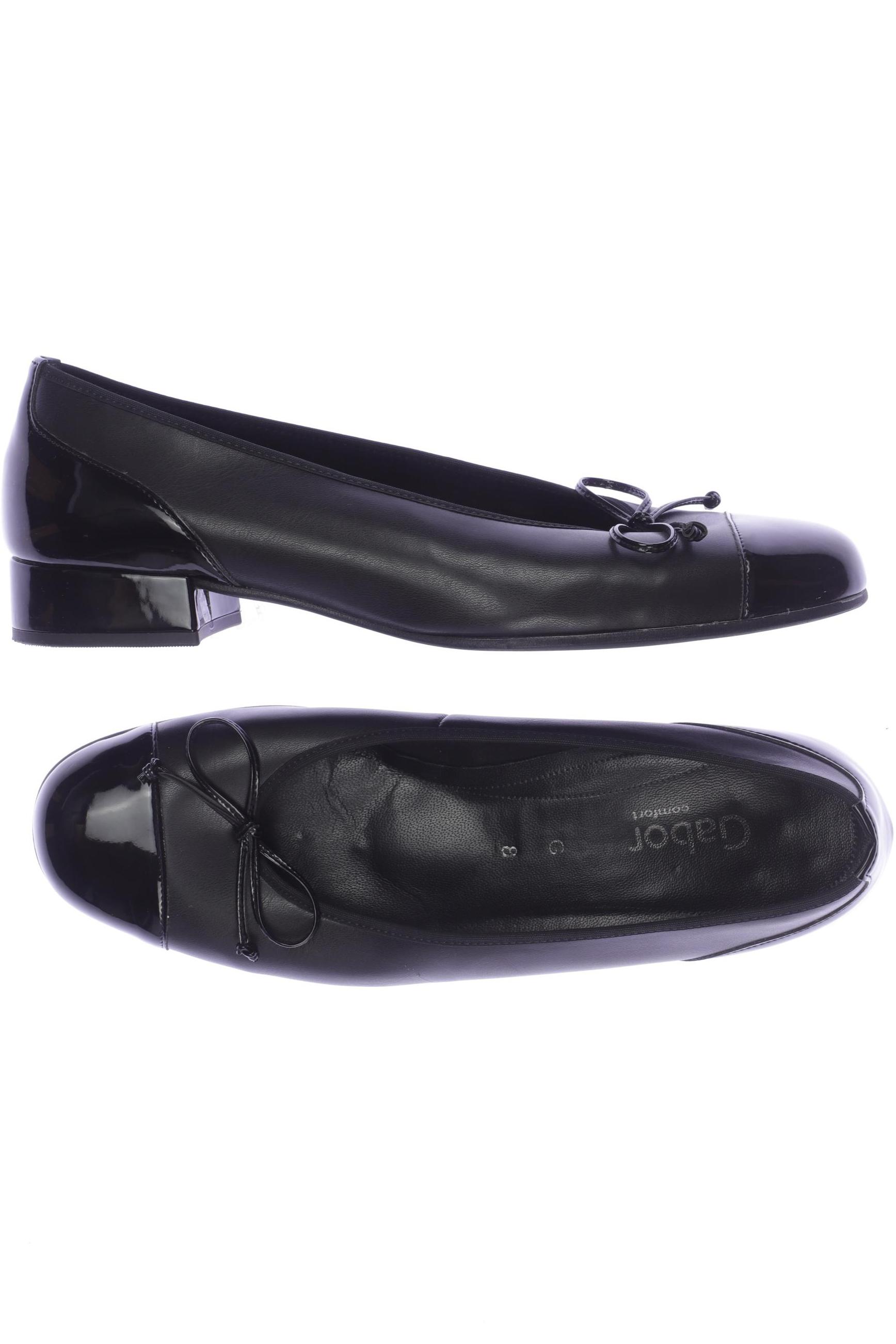 

Gabor Damen Ballerinas, schwarz, Gr. 8