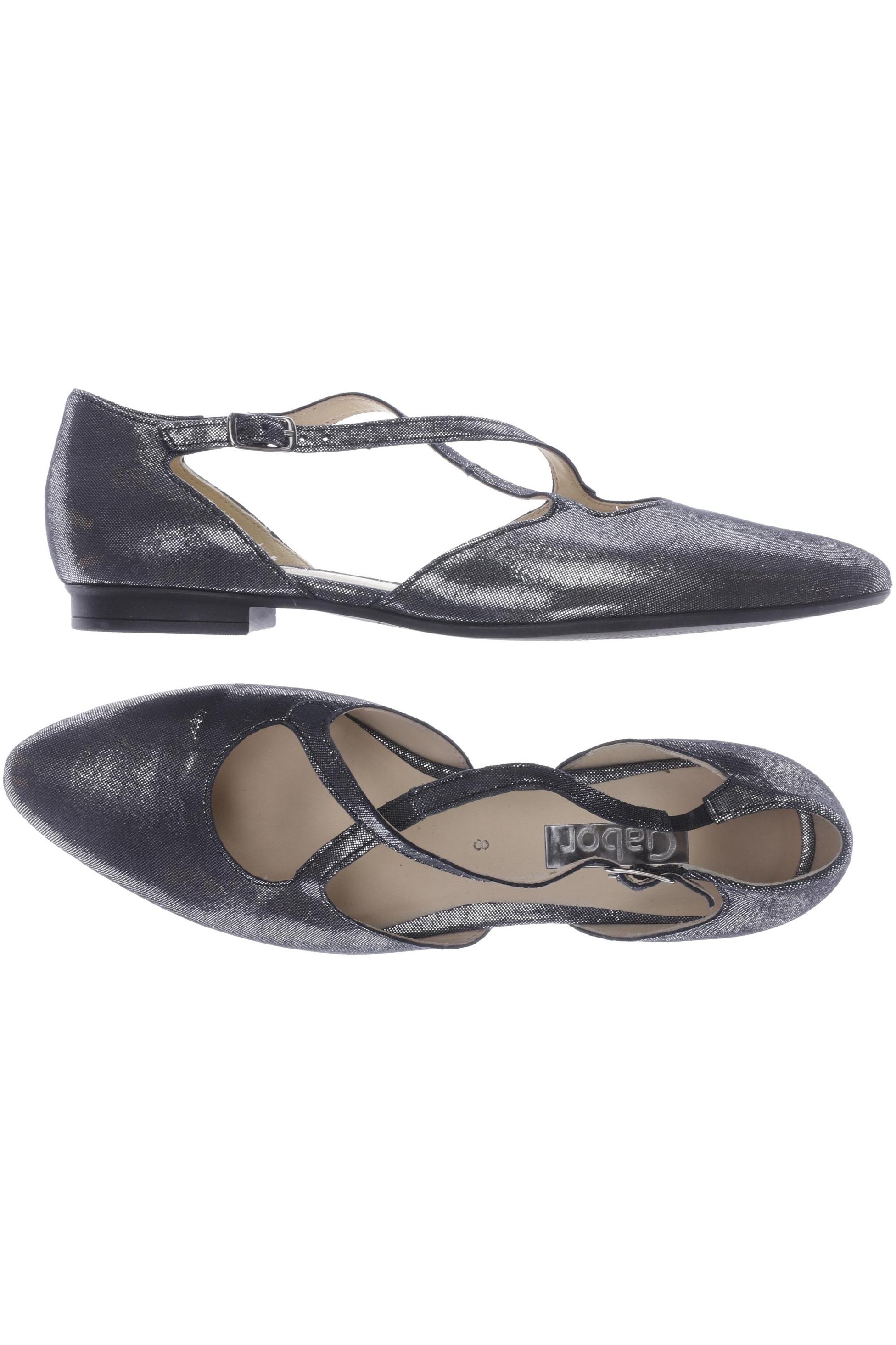 

Gabor Damen Ballerinas, grau, Gr. 8