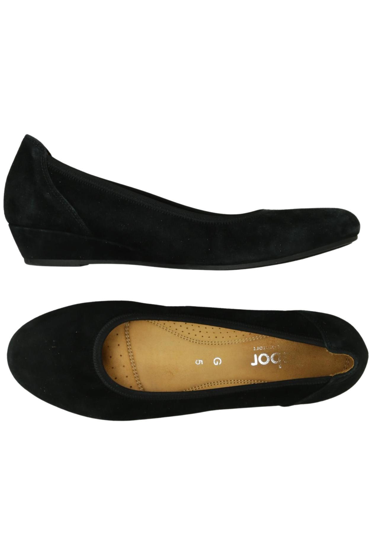 

Gabor Damen Ballerinas, schwarz, Gr. 5