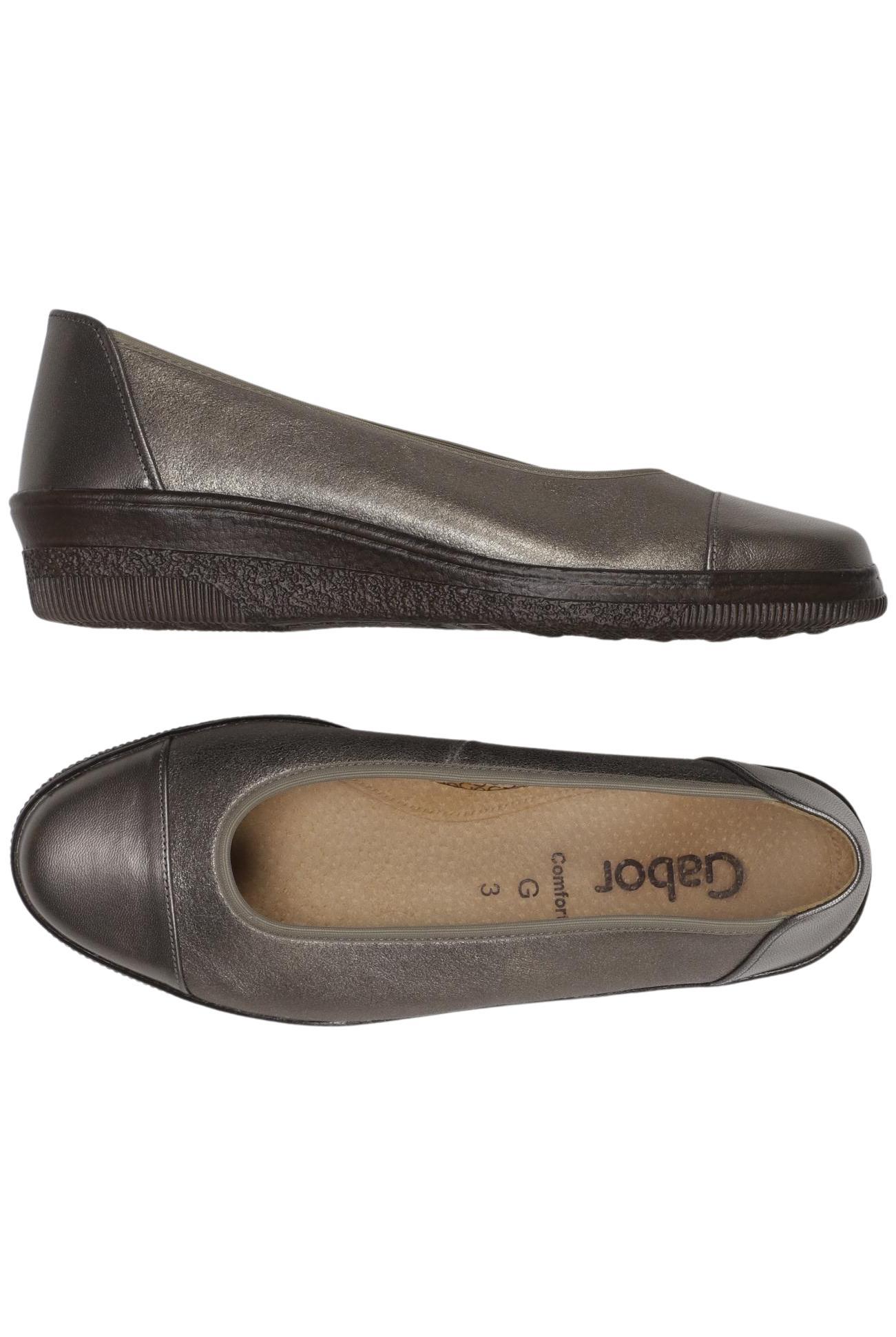 

Gabor Damen Ballerinas, silber, Gr. 3