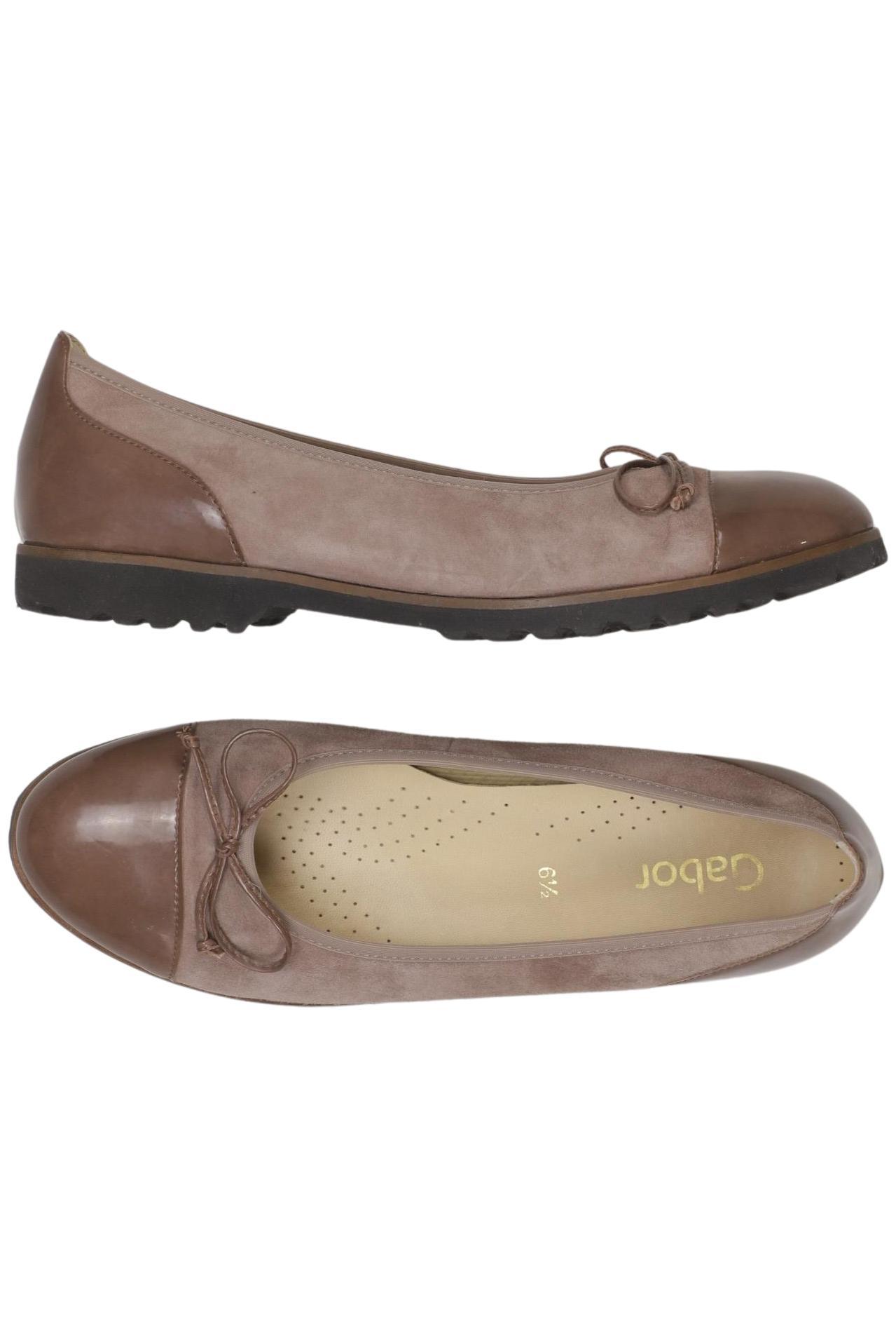 

Gabor Damen Ballerinas, braun, Gr. 6.5