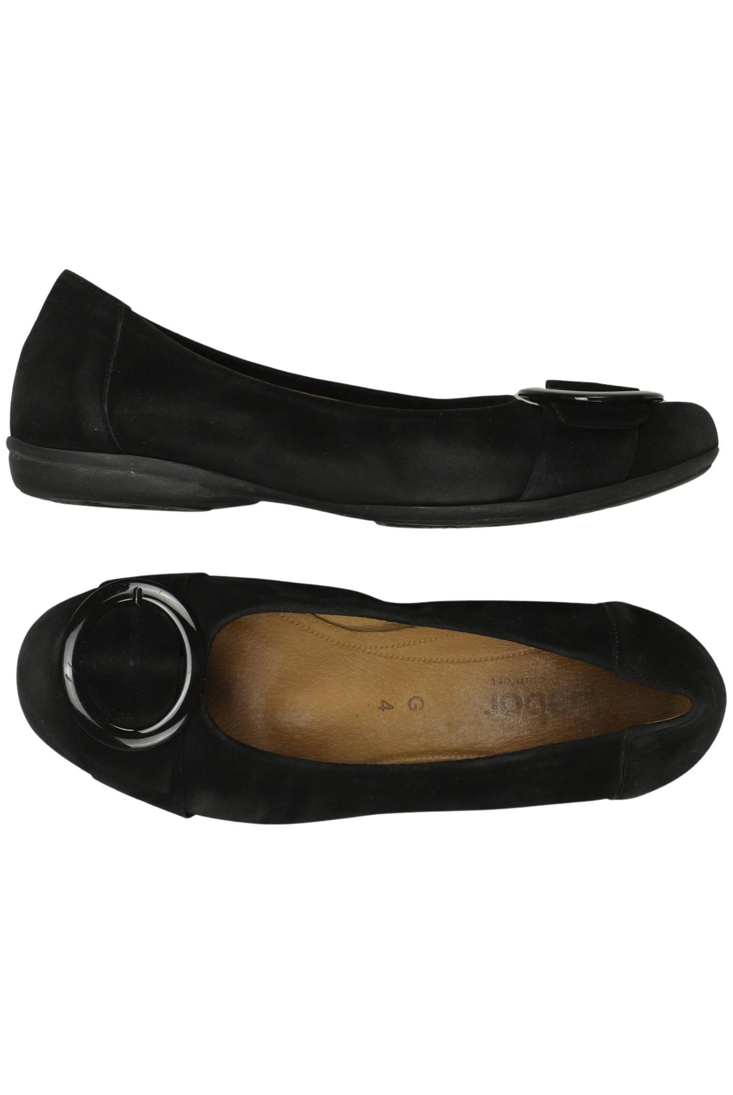 

Gabor Damen Ballerinas, schwarz, Gr. 4