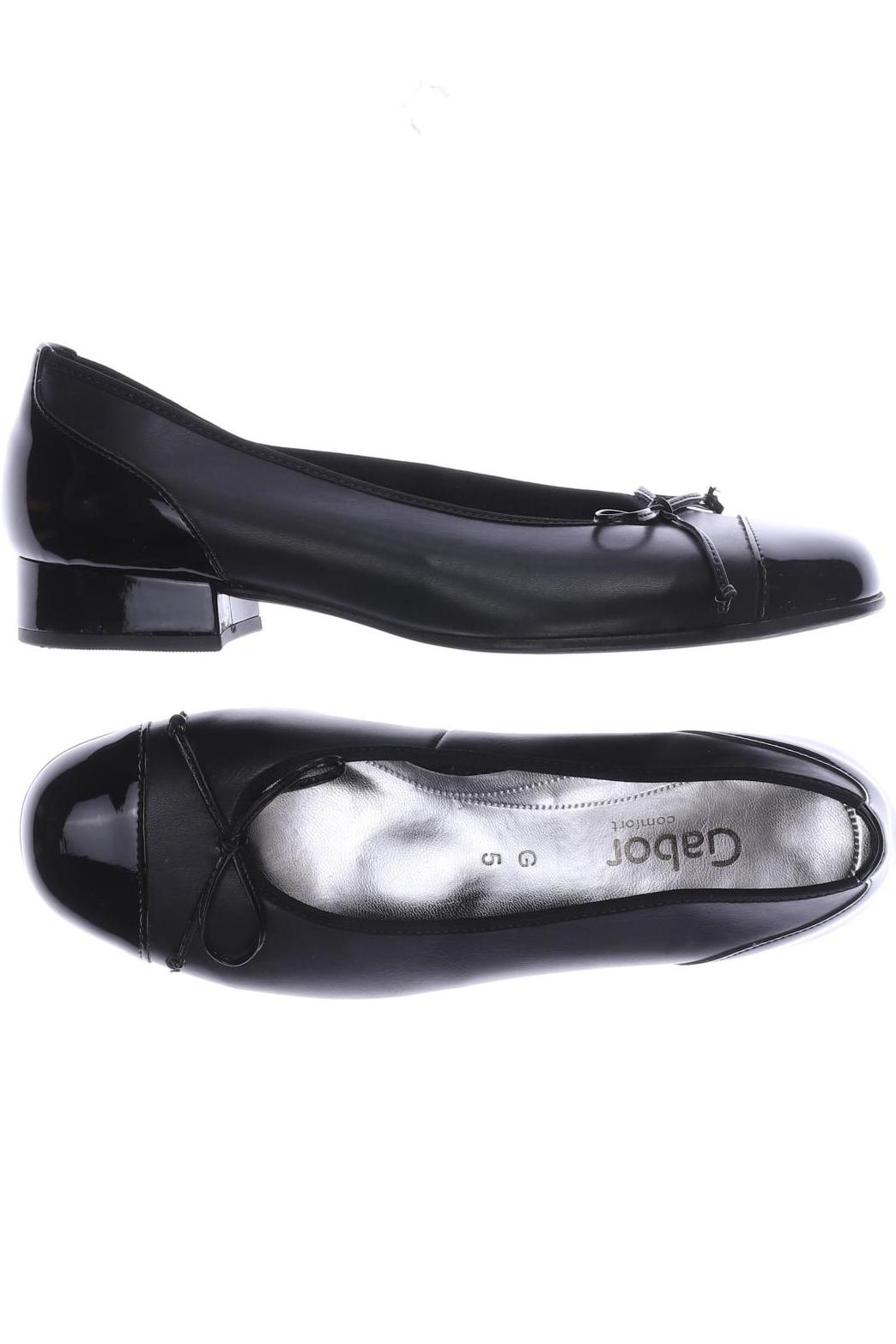 

Gabor Damen Ballerinas, schwarz, Gr. 5