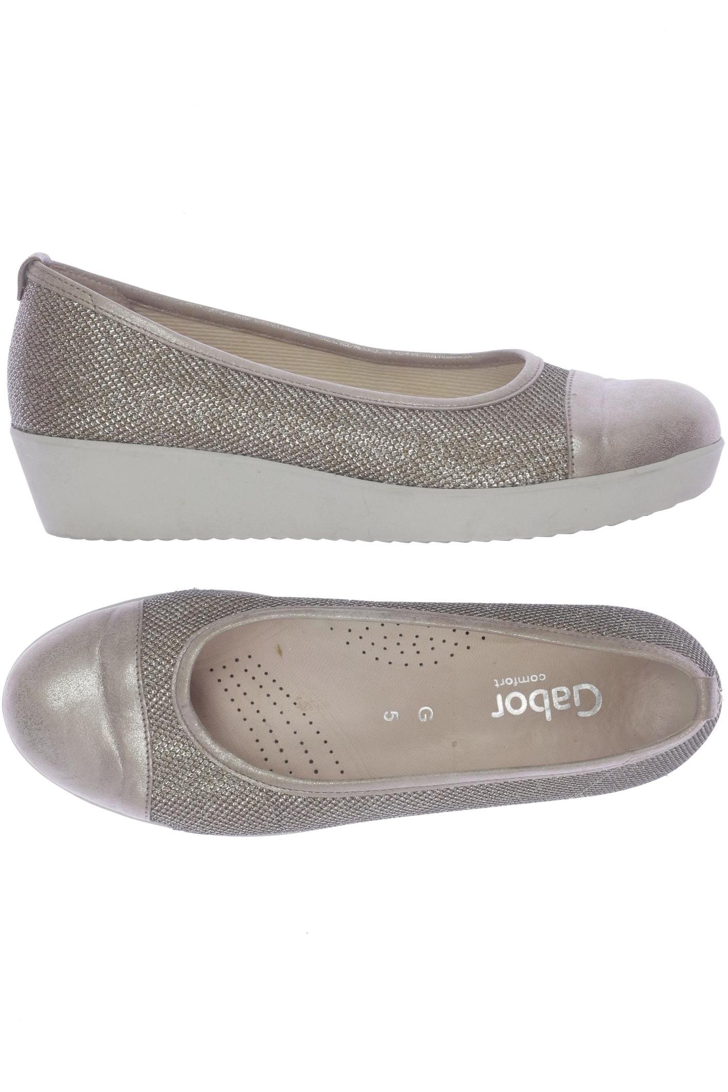

Gabor Damen Ballerinas, beige, Gr. 5