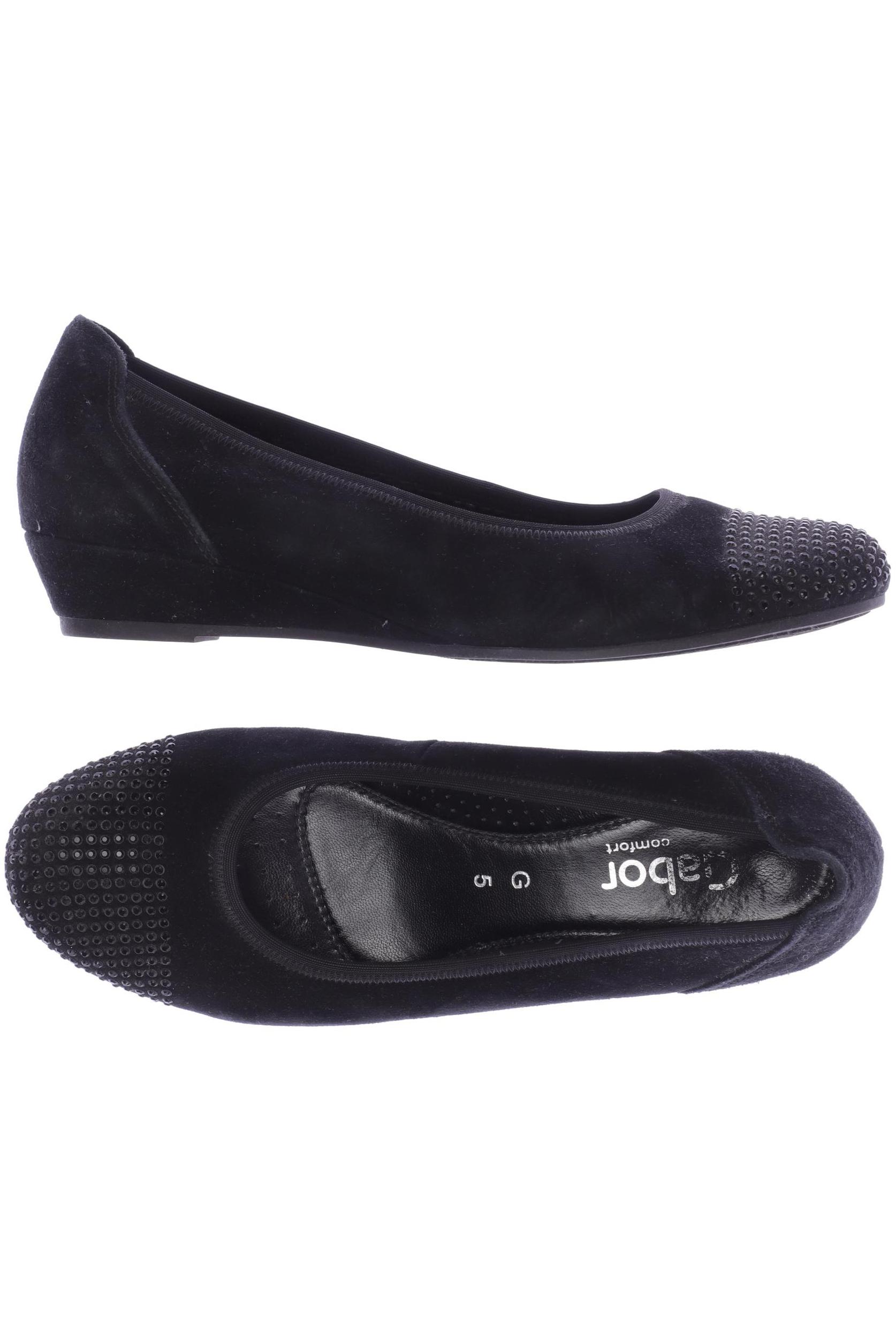 

Gabor Damen Ballerinas, schwarz