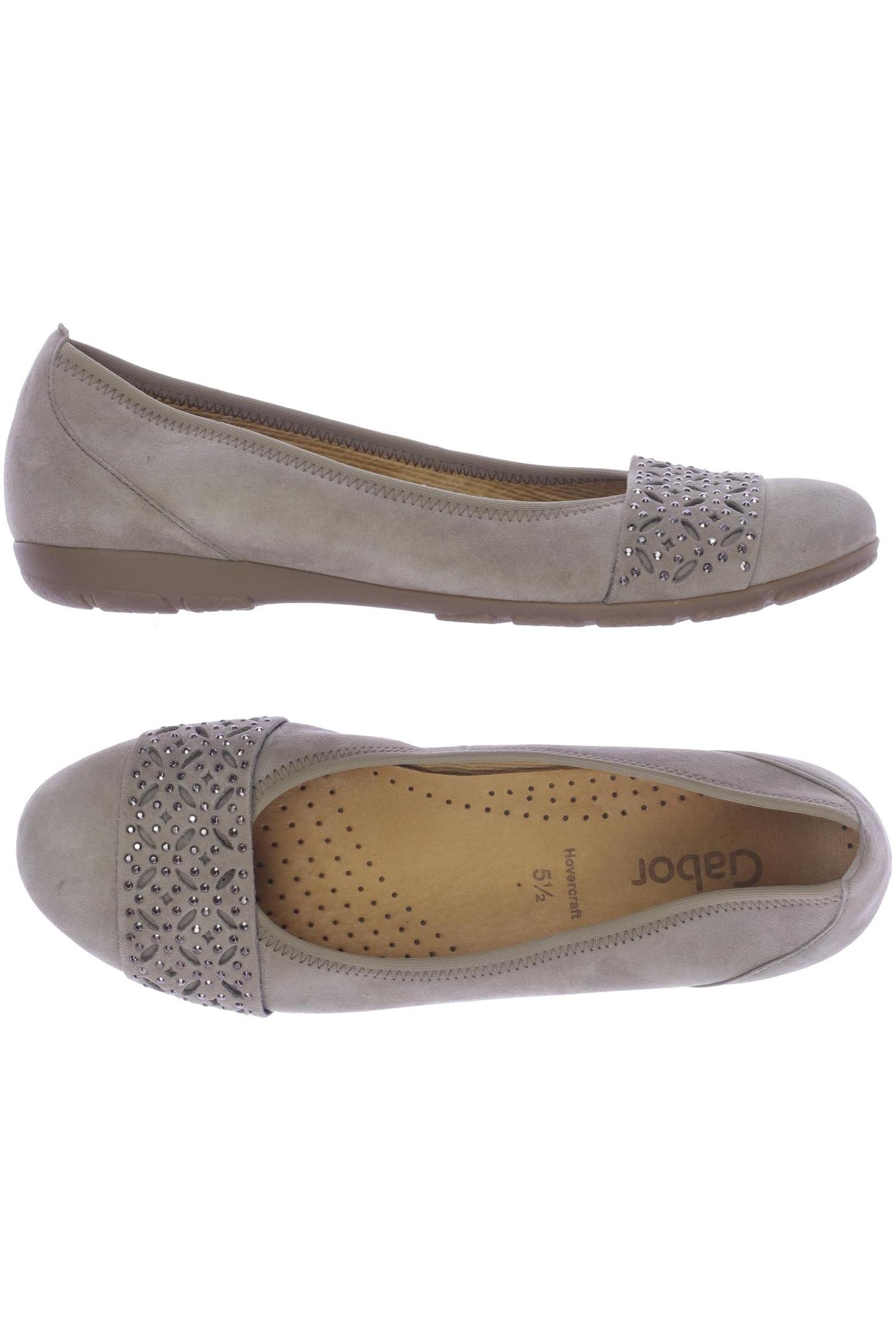 

Gabor Damen Ballerinas, grau, Gr. 5.5