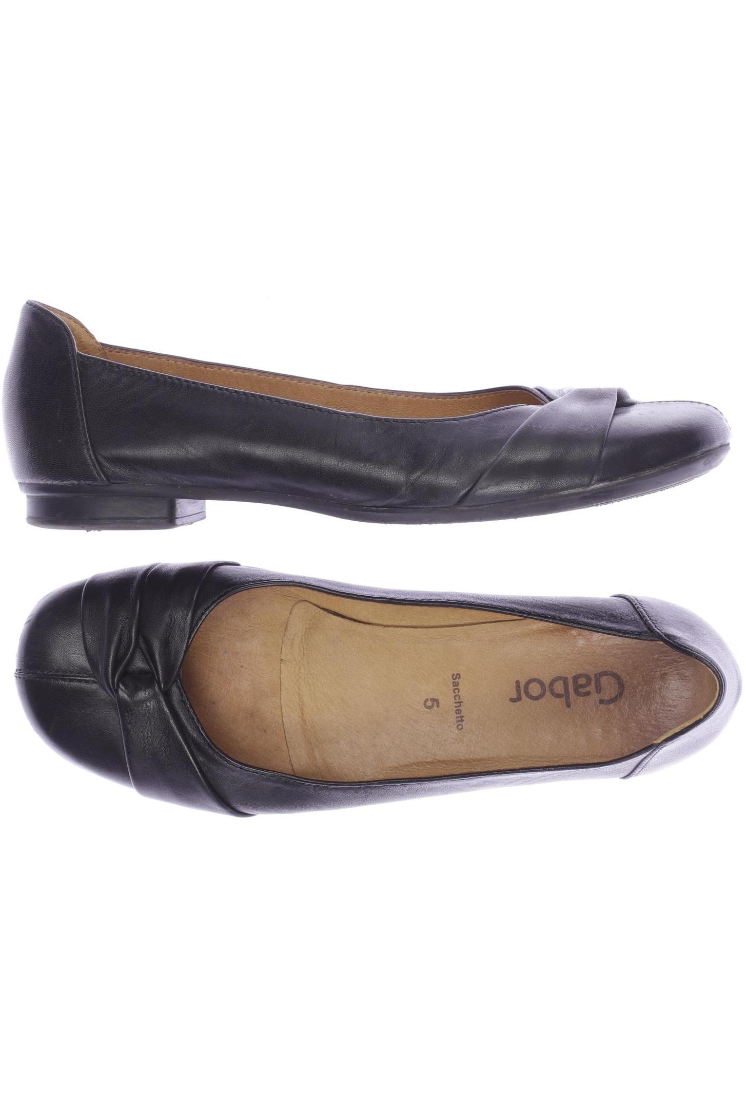 

Gabor Damen Ballerinas, schwarz