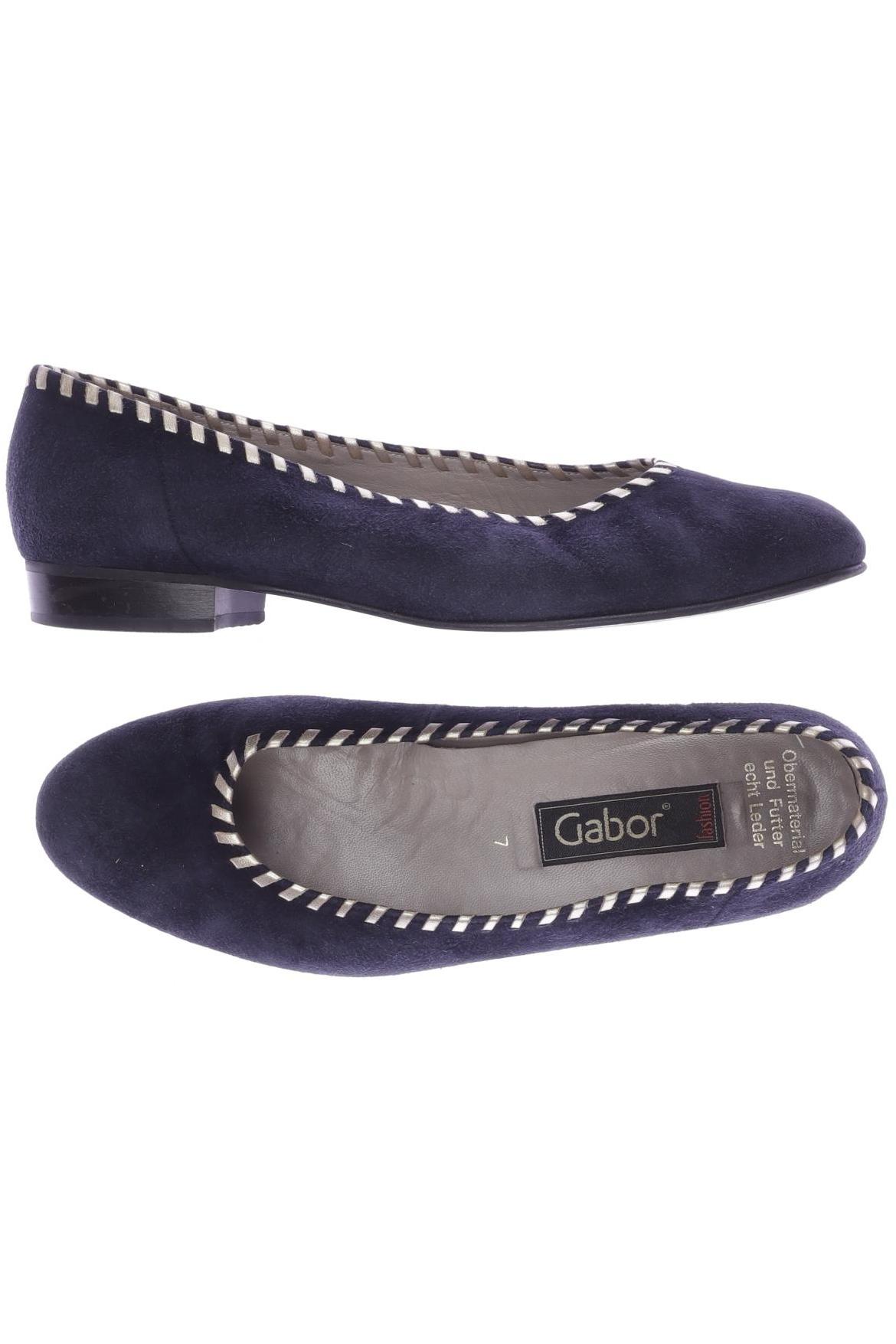 

Gabor Damen Ballerinas, marineblau, Gr. 7