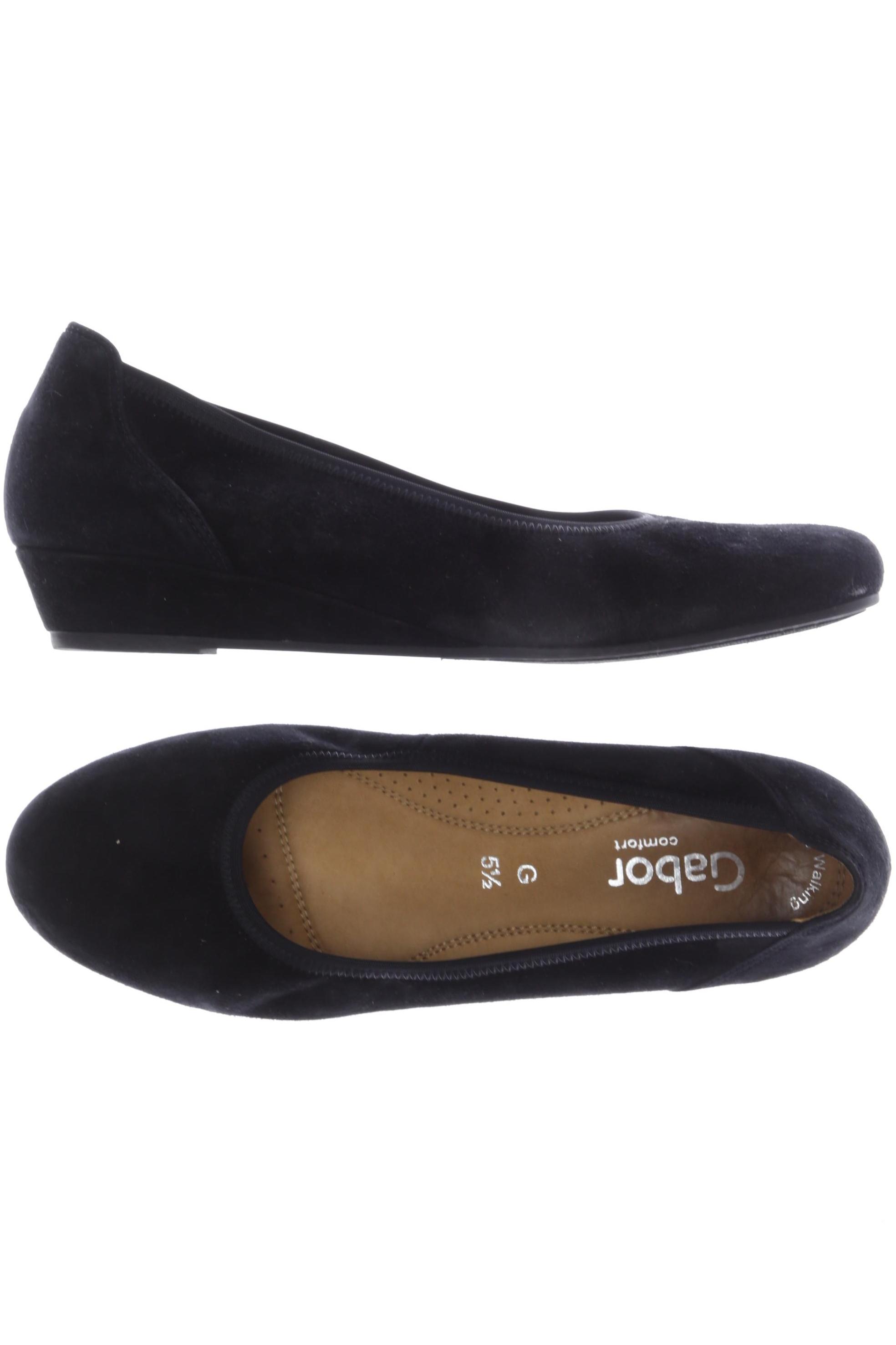 

Gabor Damen Ballerinas, schwarz, Gr. 5.5