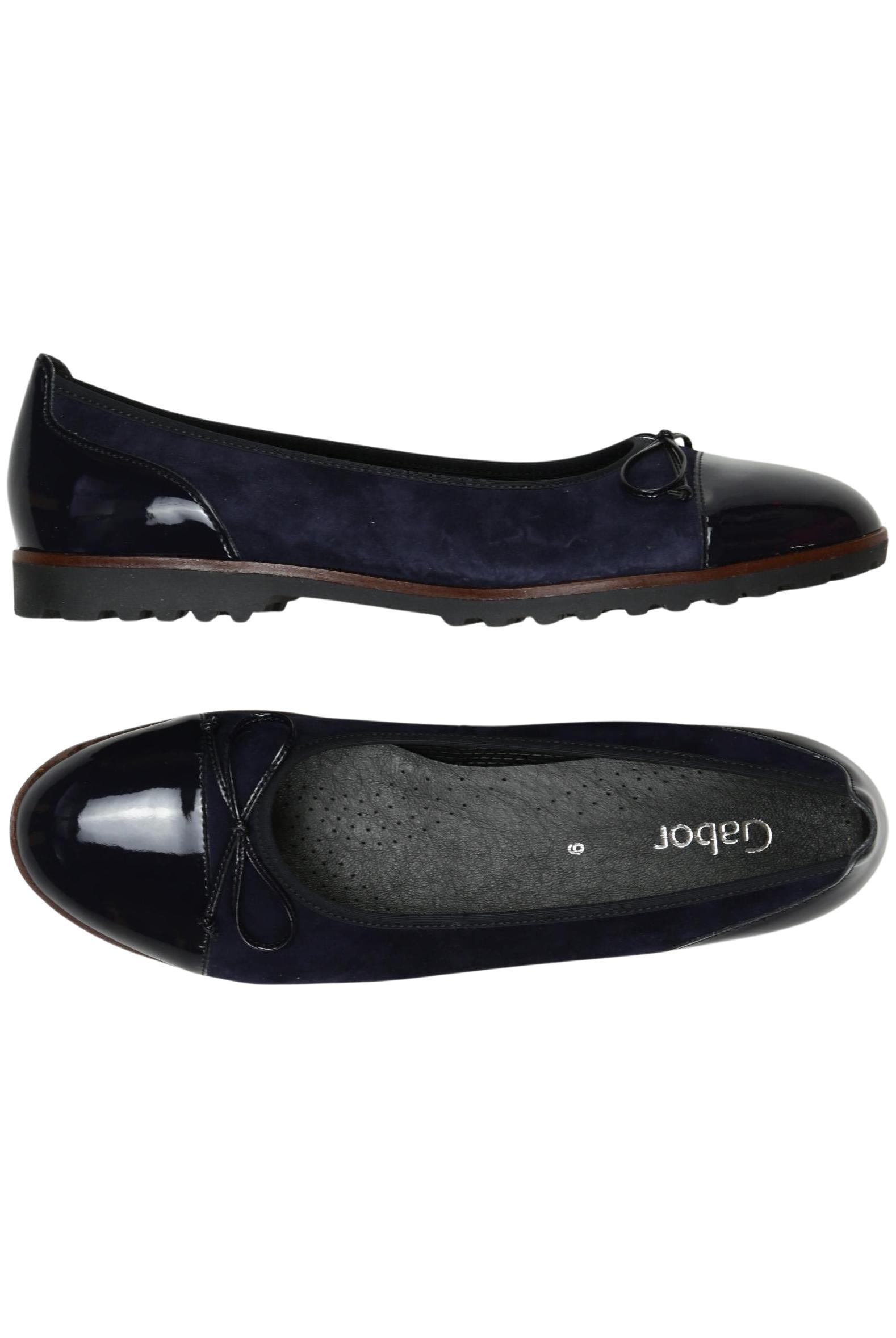 

Gabor Damen Ballerinas, marineblau, Gr. 9