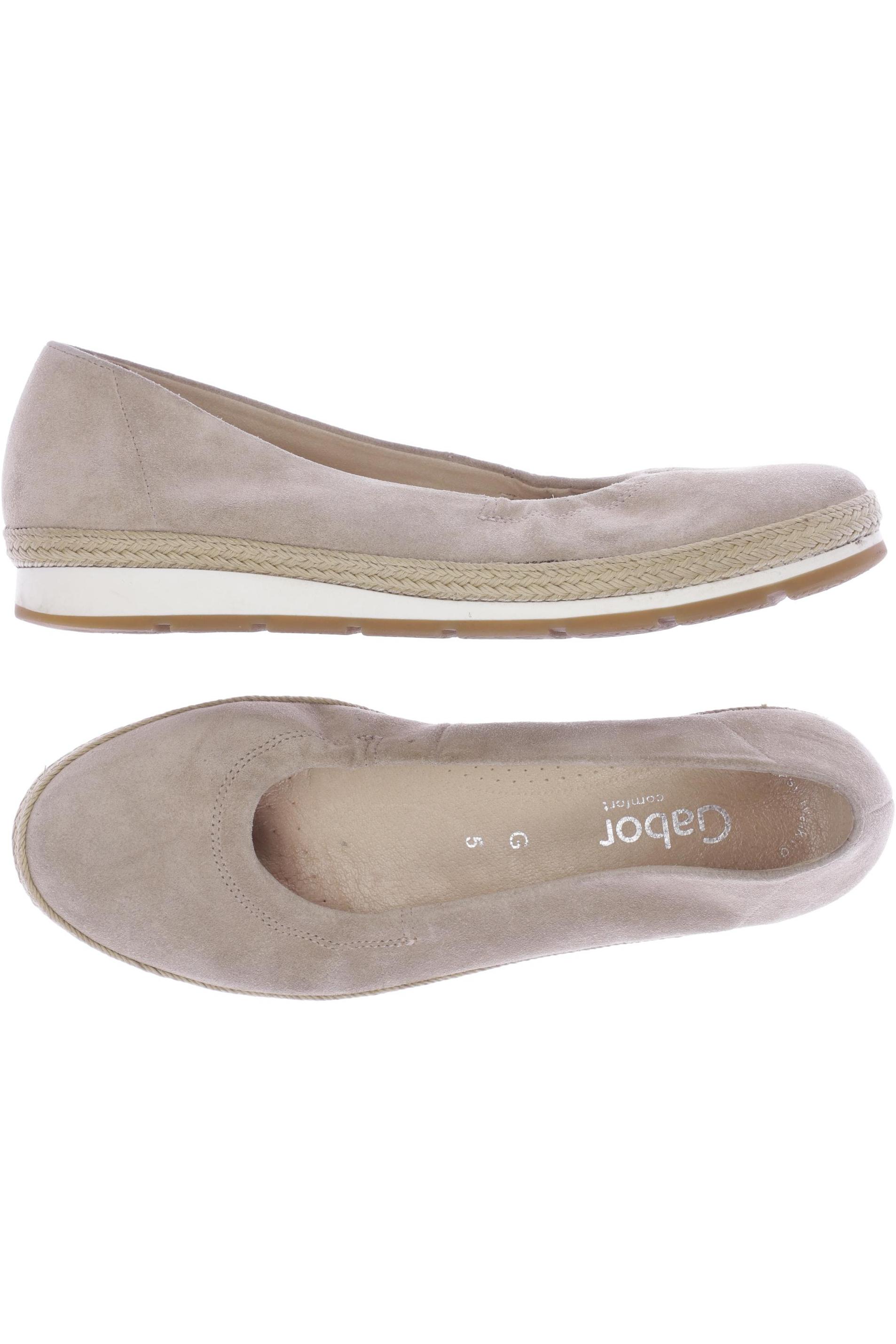 

Gabor Damen Ballerinas, beige, Gr. 5