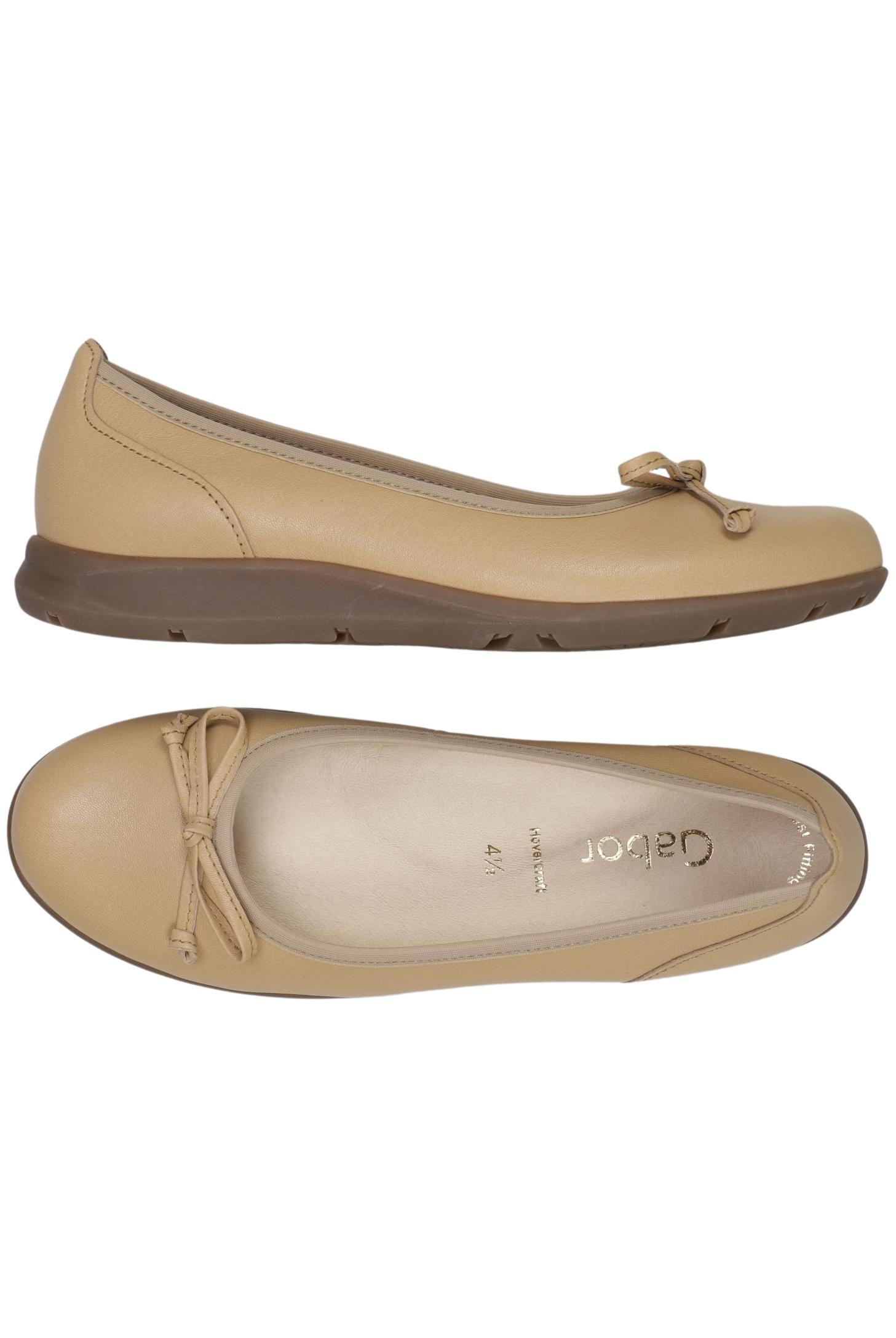

Gabor Damen Ballerinas, beige, Gr. 4.5