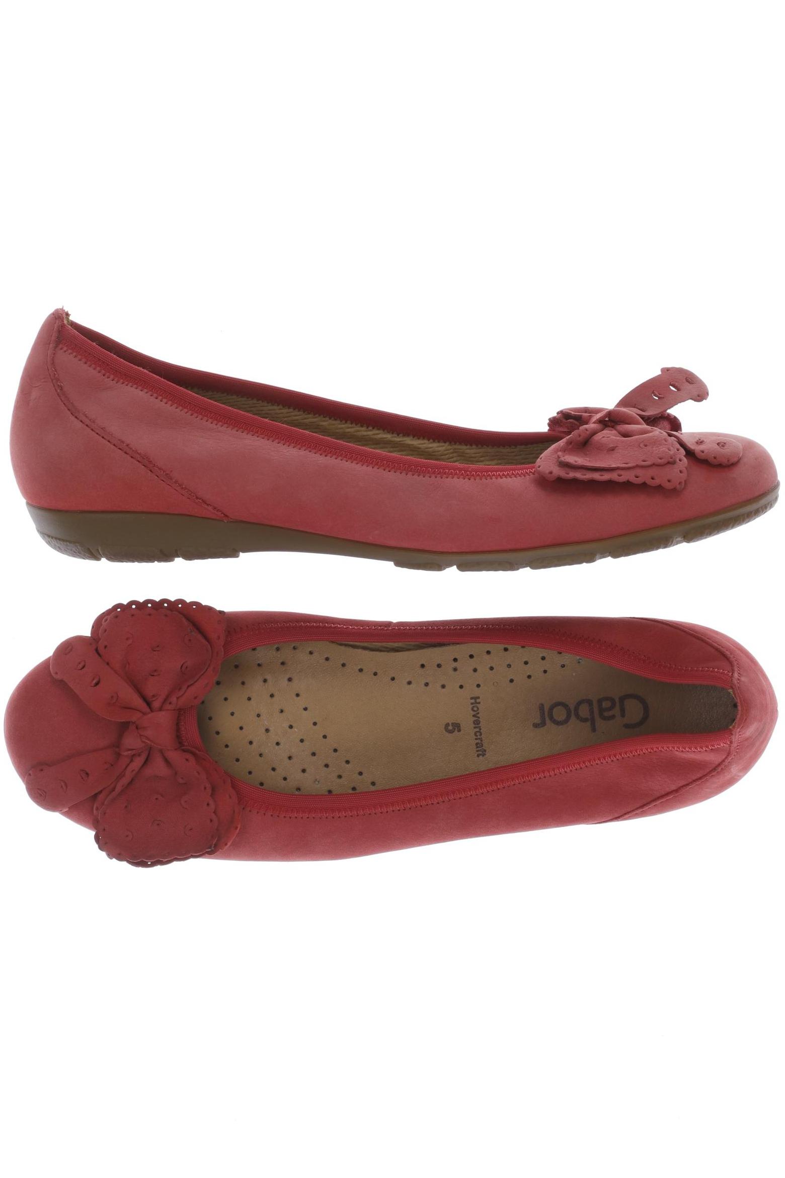 

Gabor Damen Ballerinas, rot, Gr. 5