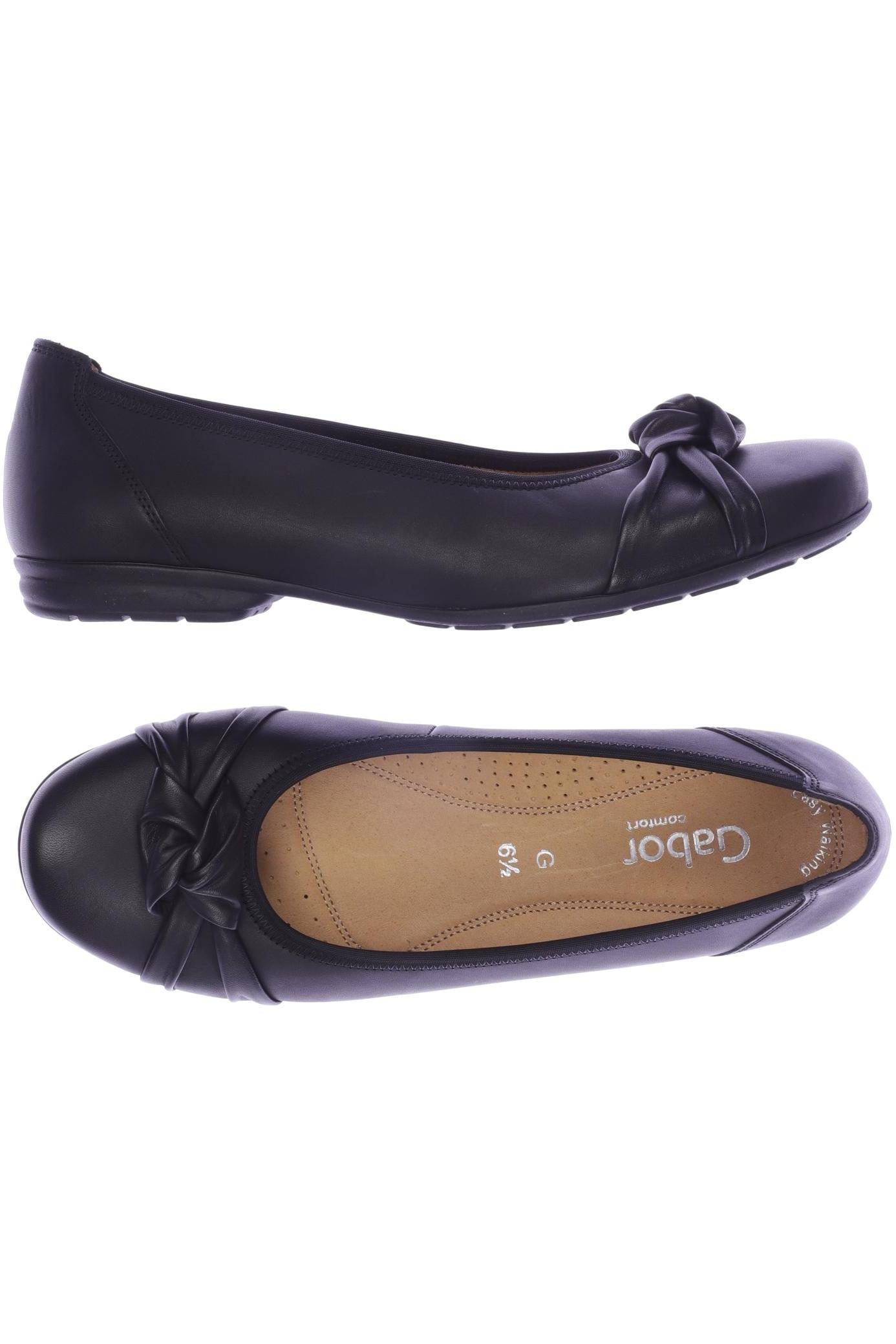 

Gabor Damen Ballerinas, schwarz, Gr. 6.5
