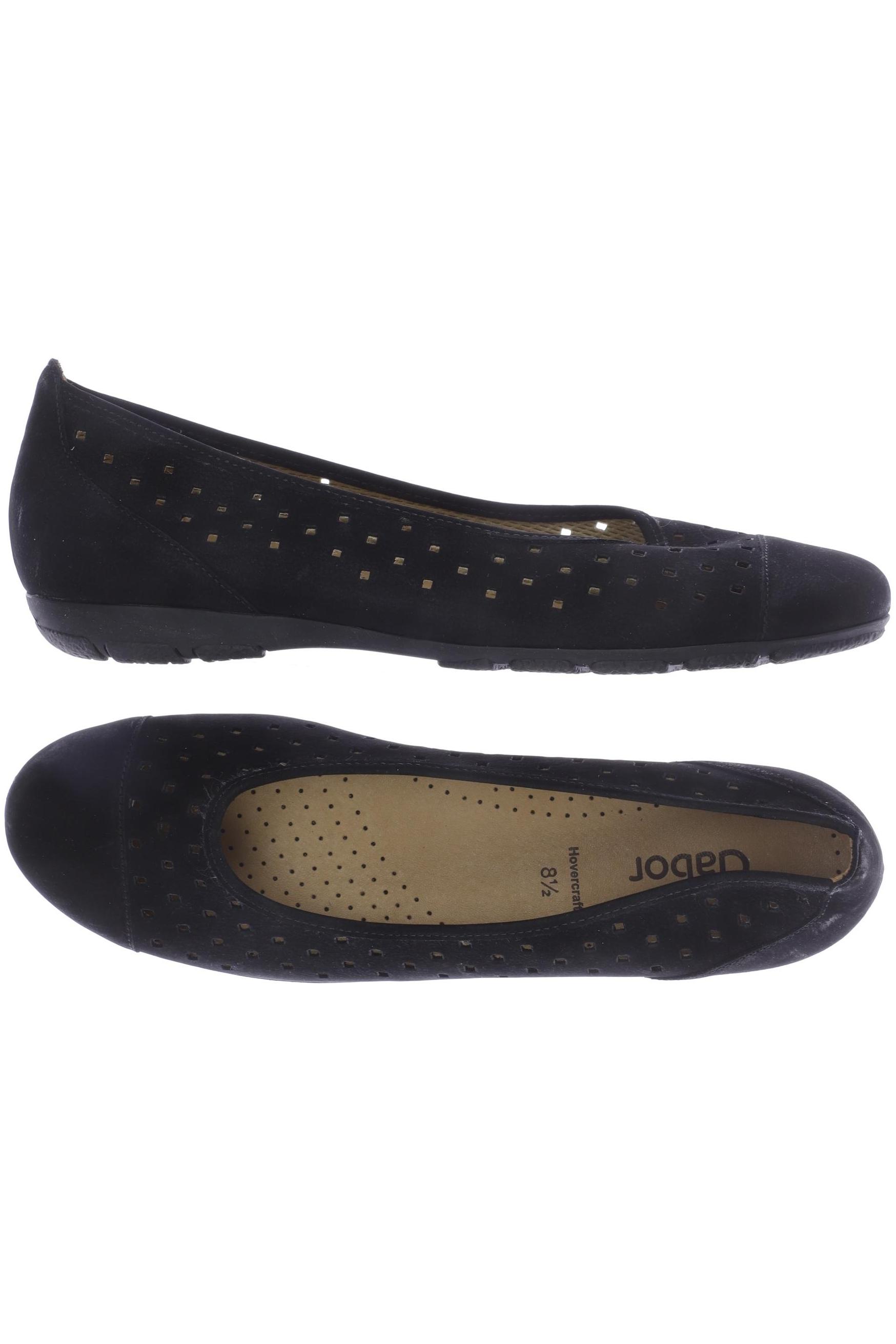 

Gabor Damen Ballerinas, schwarz, Gr. 8.5