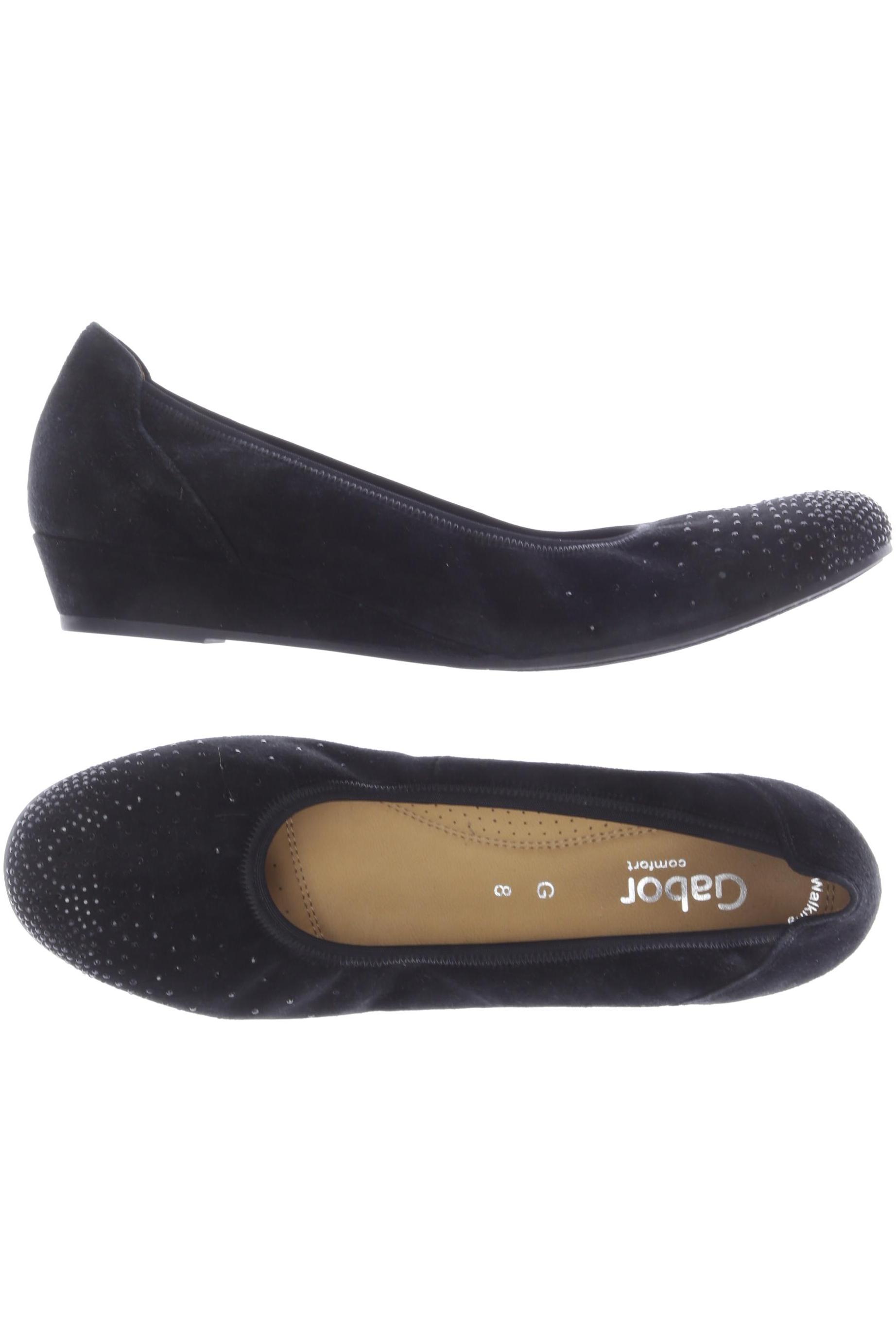 

Gabor Damen Ballerinas, schwarz, Gr. 8
