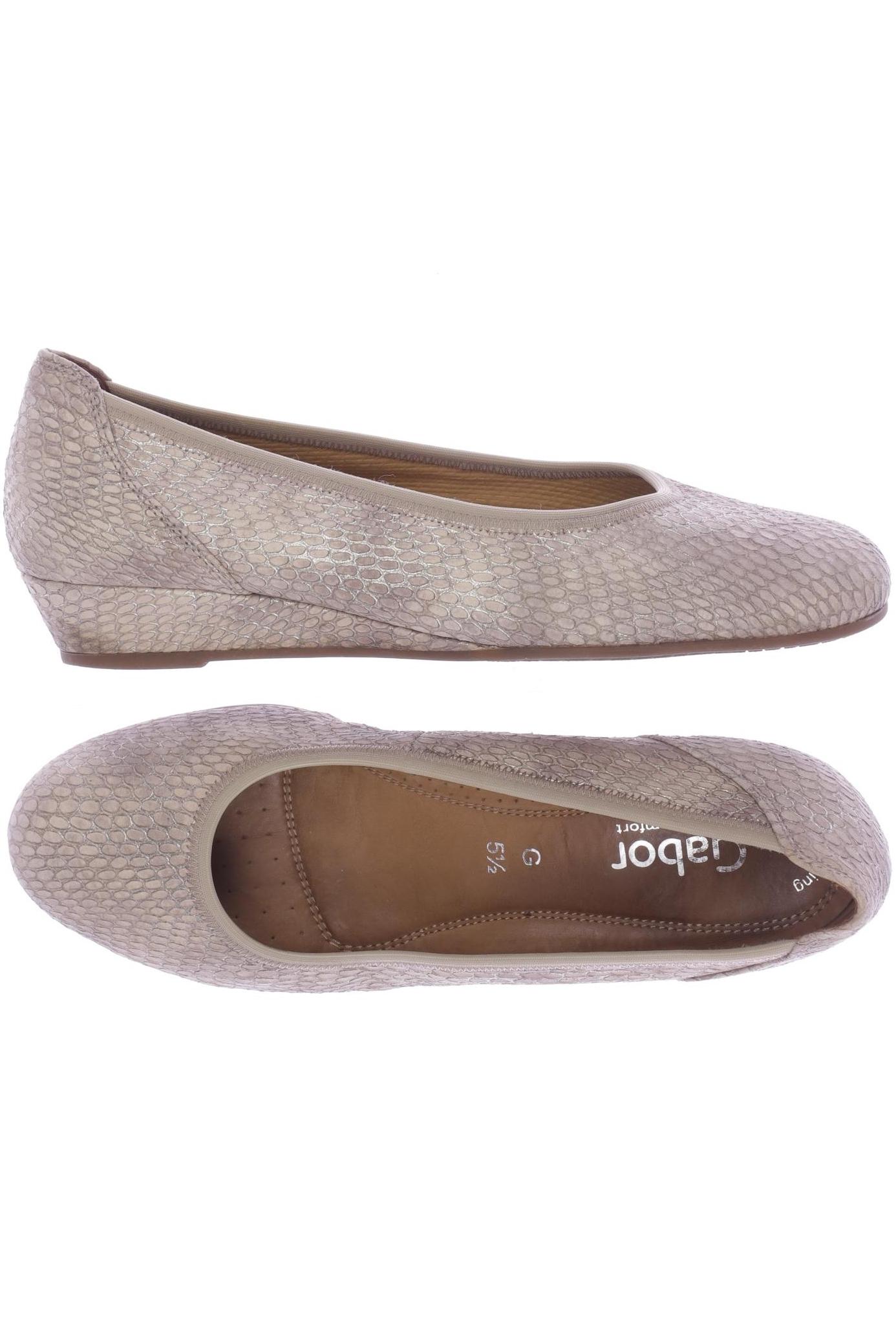 

Gabor Damen Ballerinas, beige, Gr. 5.5
