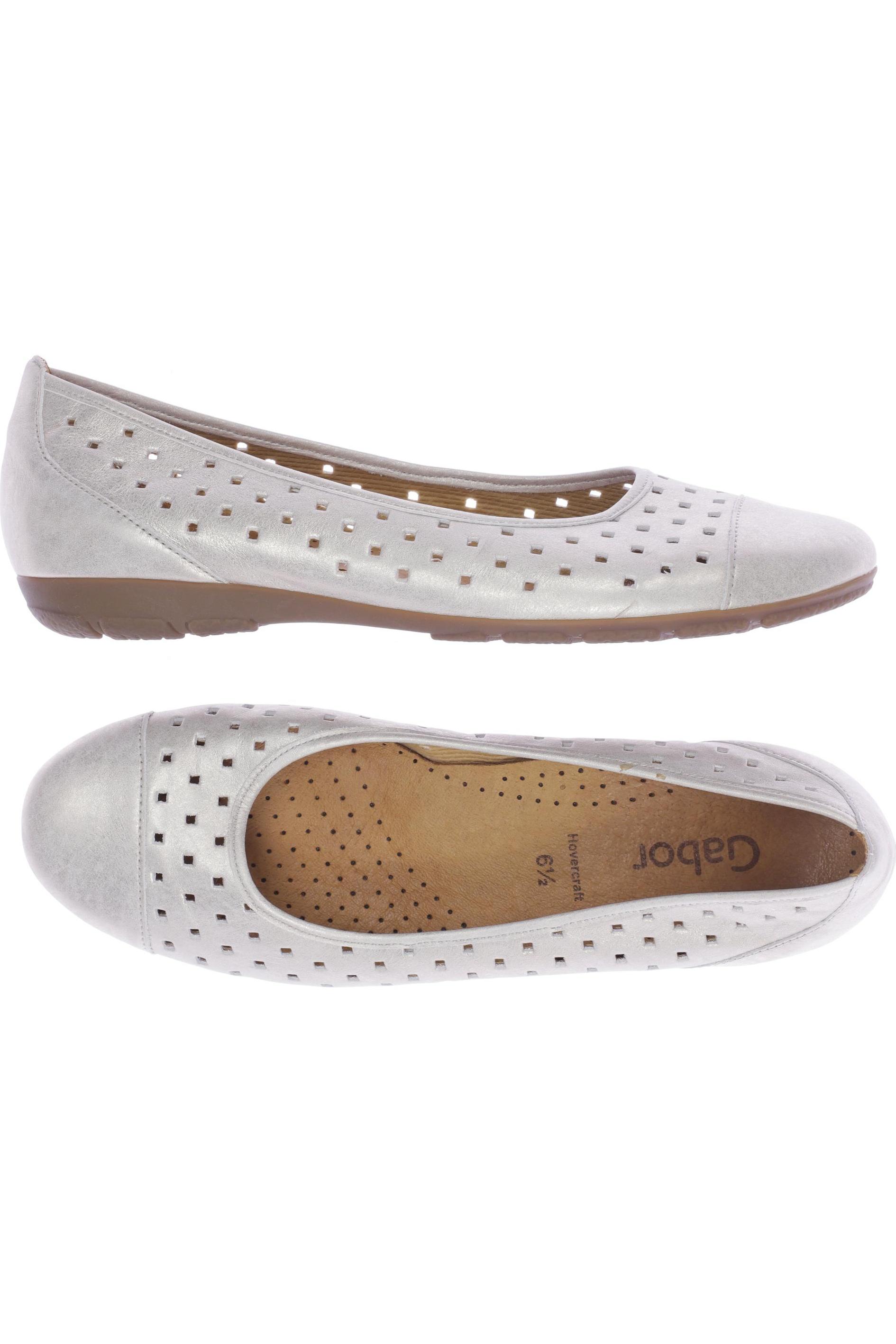 

Gabor Damen Ballerinas, grau, Gr. 6.5