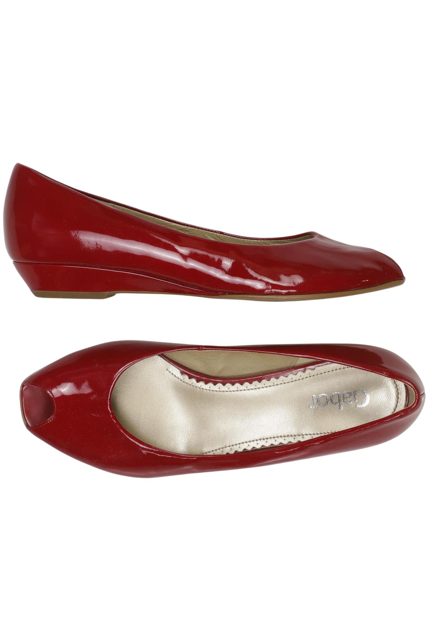 

Gabor Damen Ballerinas, rot, Gr. 5.5