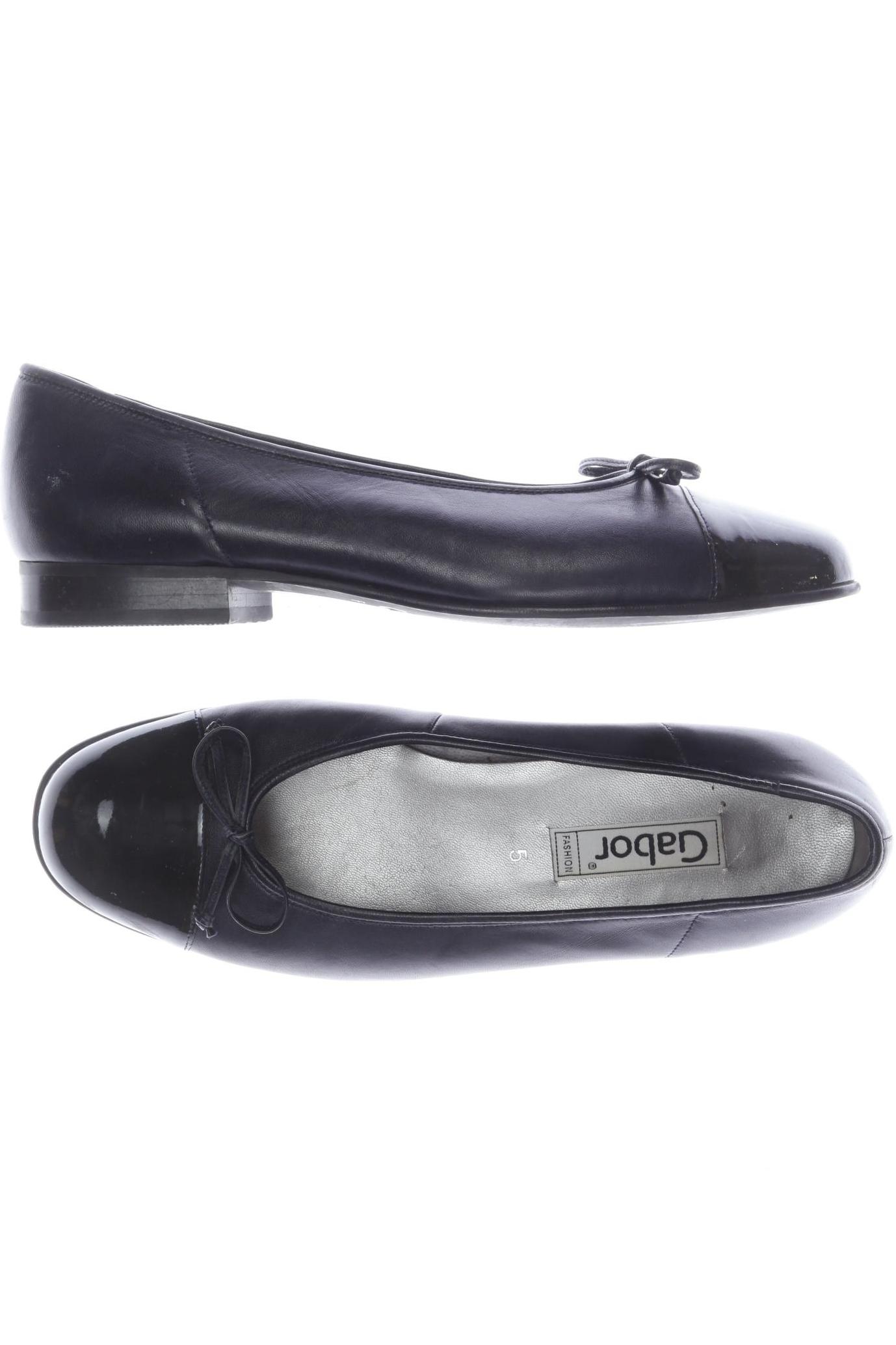 

Gabor Damen Ballerinas, schwarz, Gr. 5
