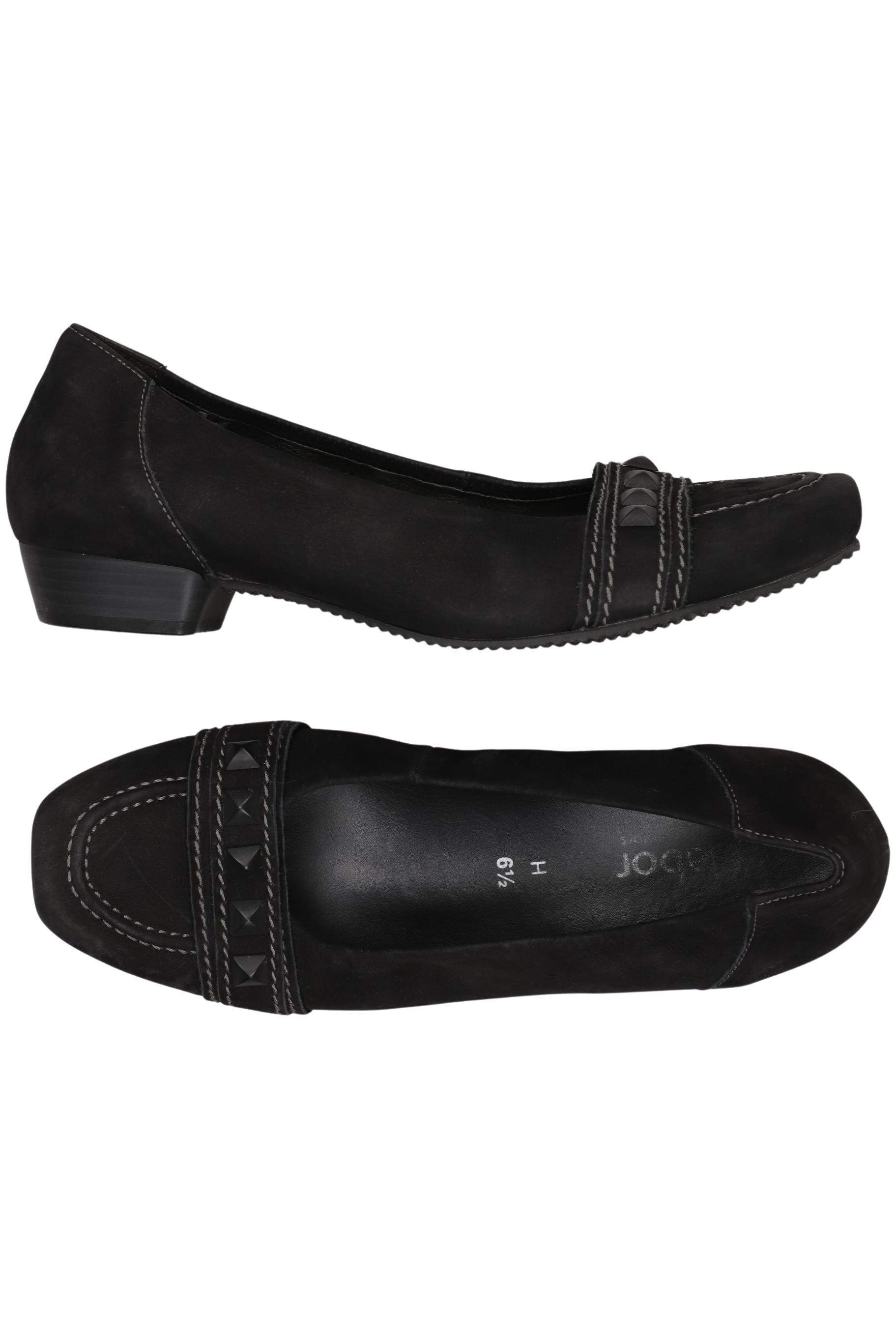 

Gabor Damen Ballerinas, schwarz, Gr. 6.5