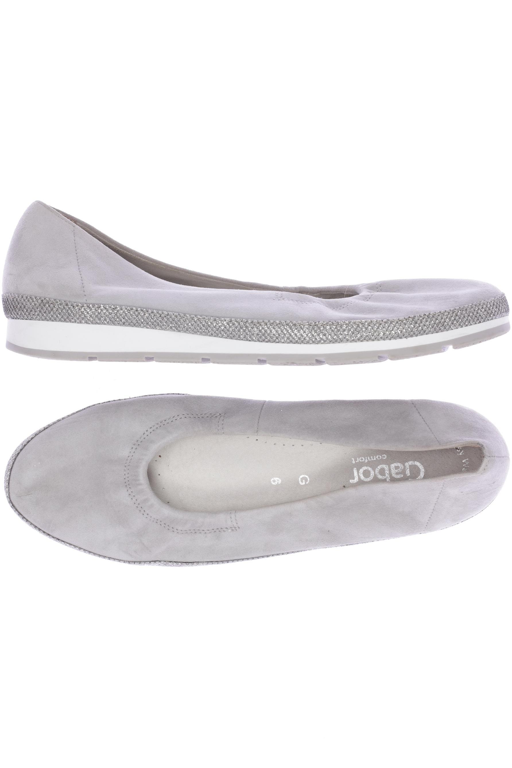 

Gabor Damen Ballerinas, grau, Gr. 6