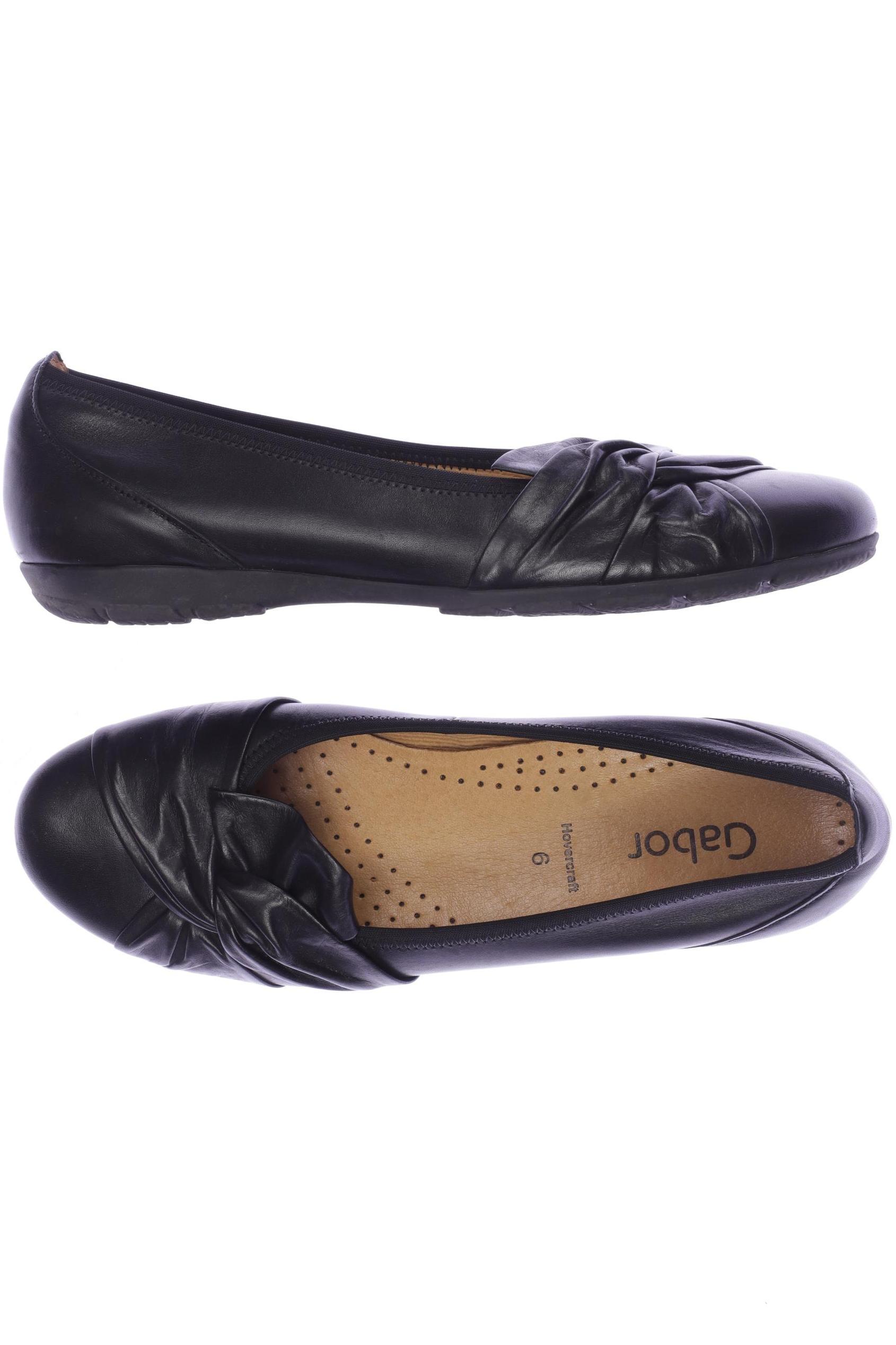 

Gabor Damen Ballerinas, schwarz, Gr. 6