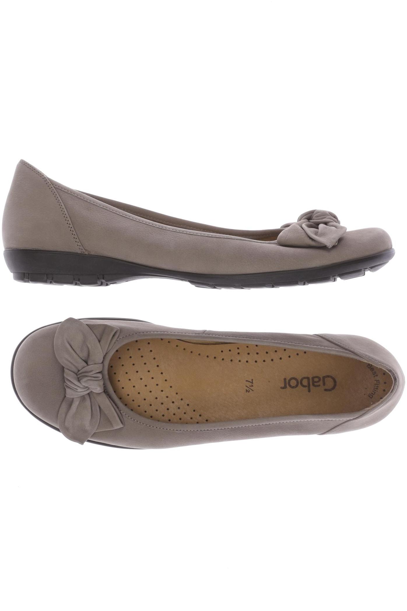 

Gabor Damen Ballerinas, beige, Gr. 7.5