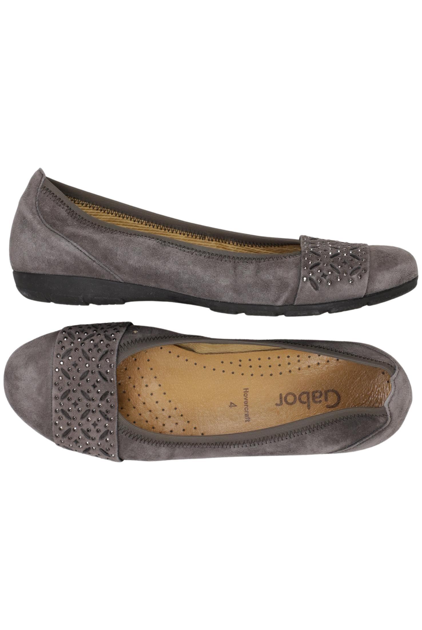 

Gabor Damen Ballerinas, grau, Gr. 4