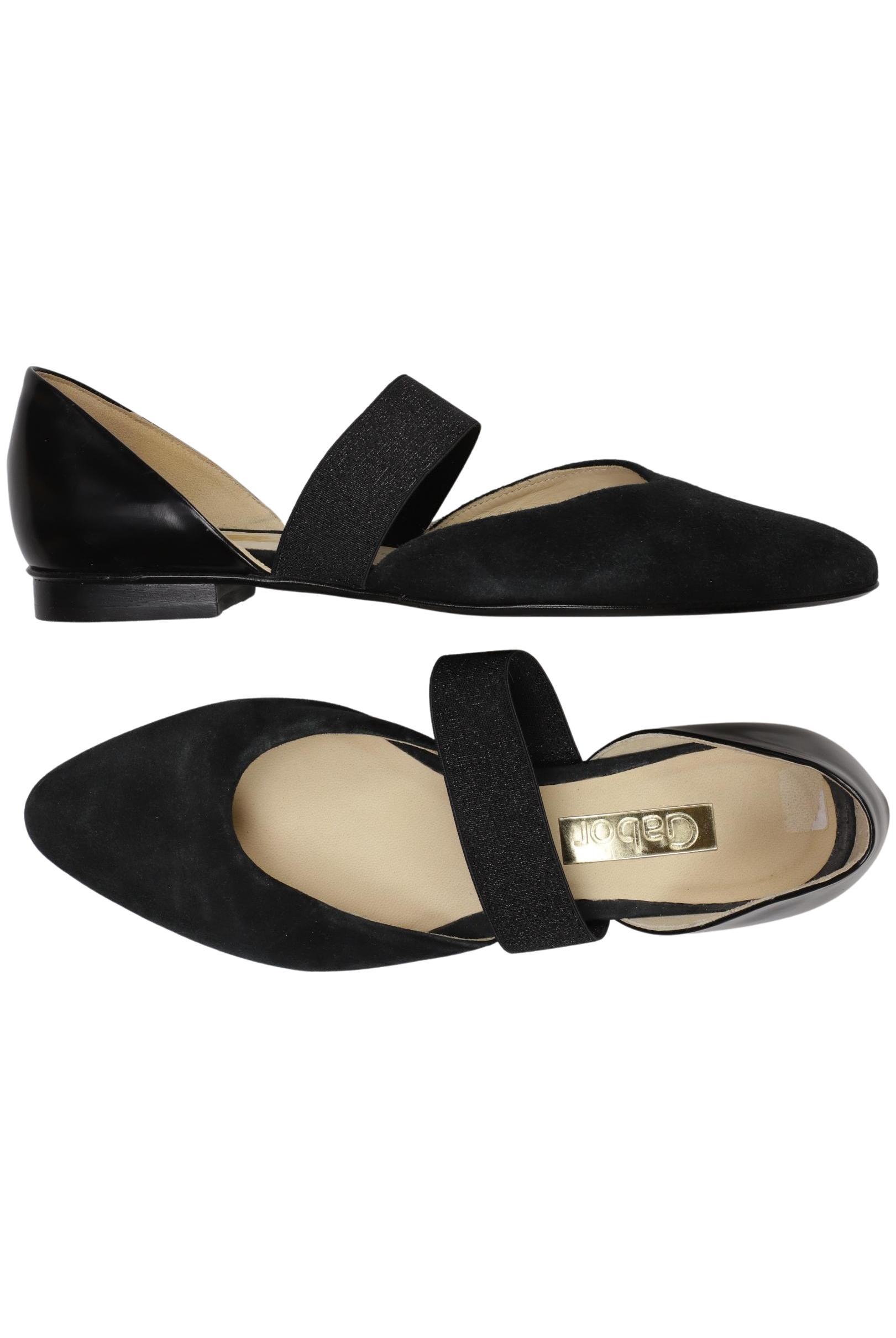 

Gabor Damen Ballerinas, schwarz, Gr. 6
