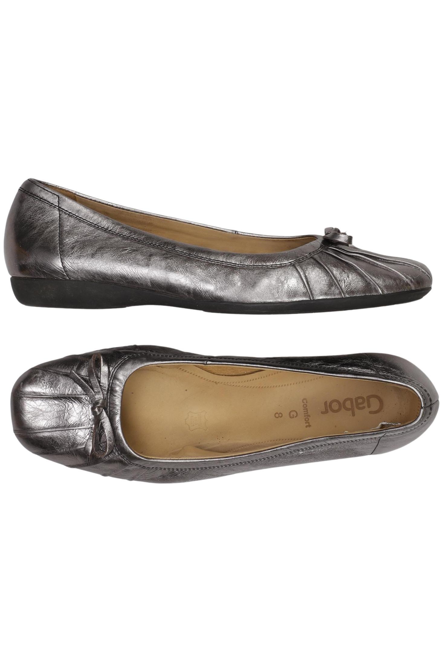 

Gabor Damen Ballerinas, silber, Gr. 8