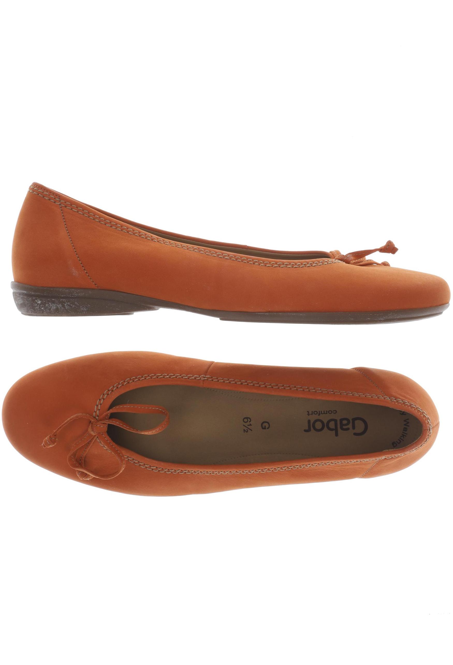 

Gabor Damen Ballerinas, orange, Gr. 6.5