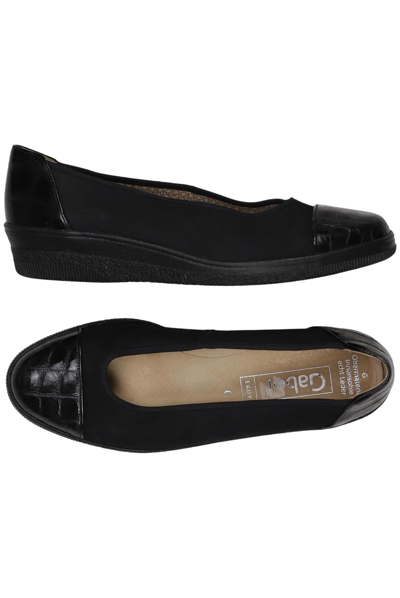

Gabor Damen Ballerinas, schwarz, Gr. 6