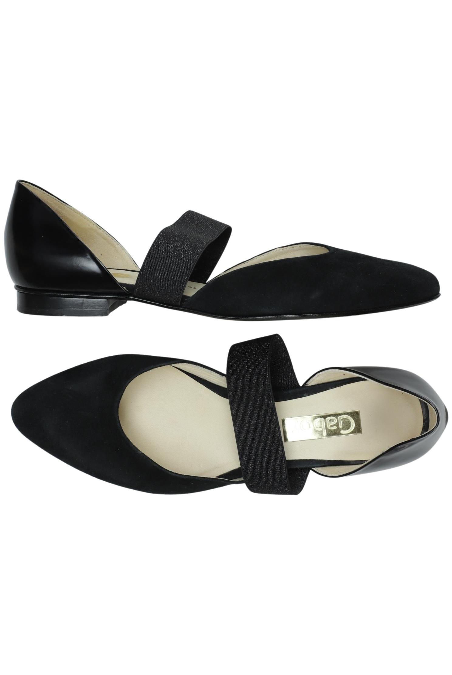 

Gabor Damen Ballerinas, schwarz, Gr. 6