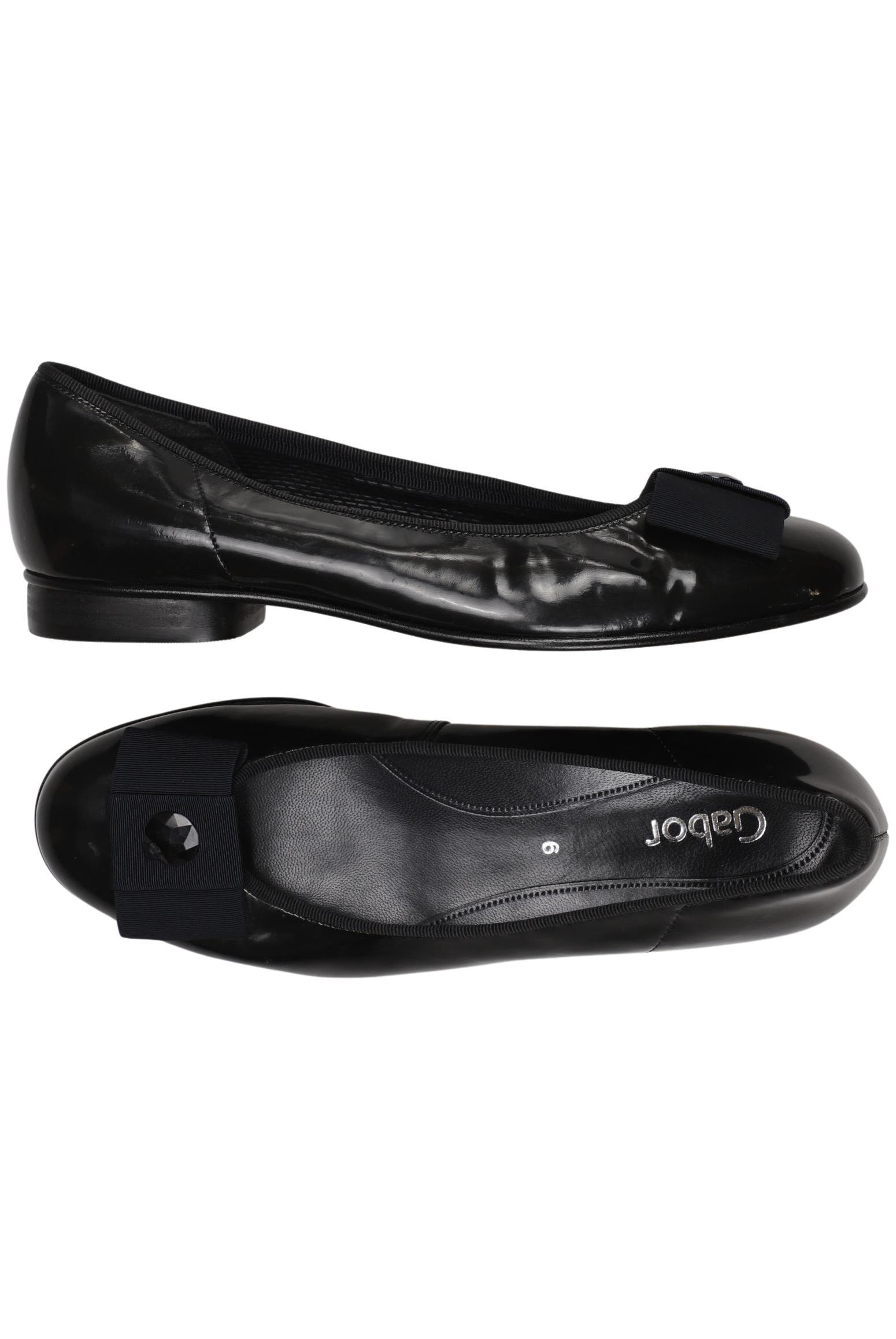 

Gabor Damen Ballerinas, schwarz, Gr. 6