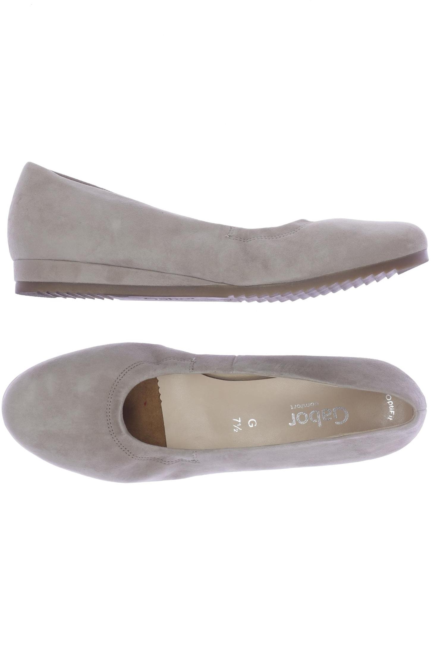 

Gabor Damen Ballerinas, beige, Gr. 7.5