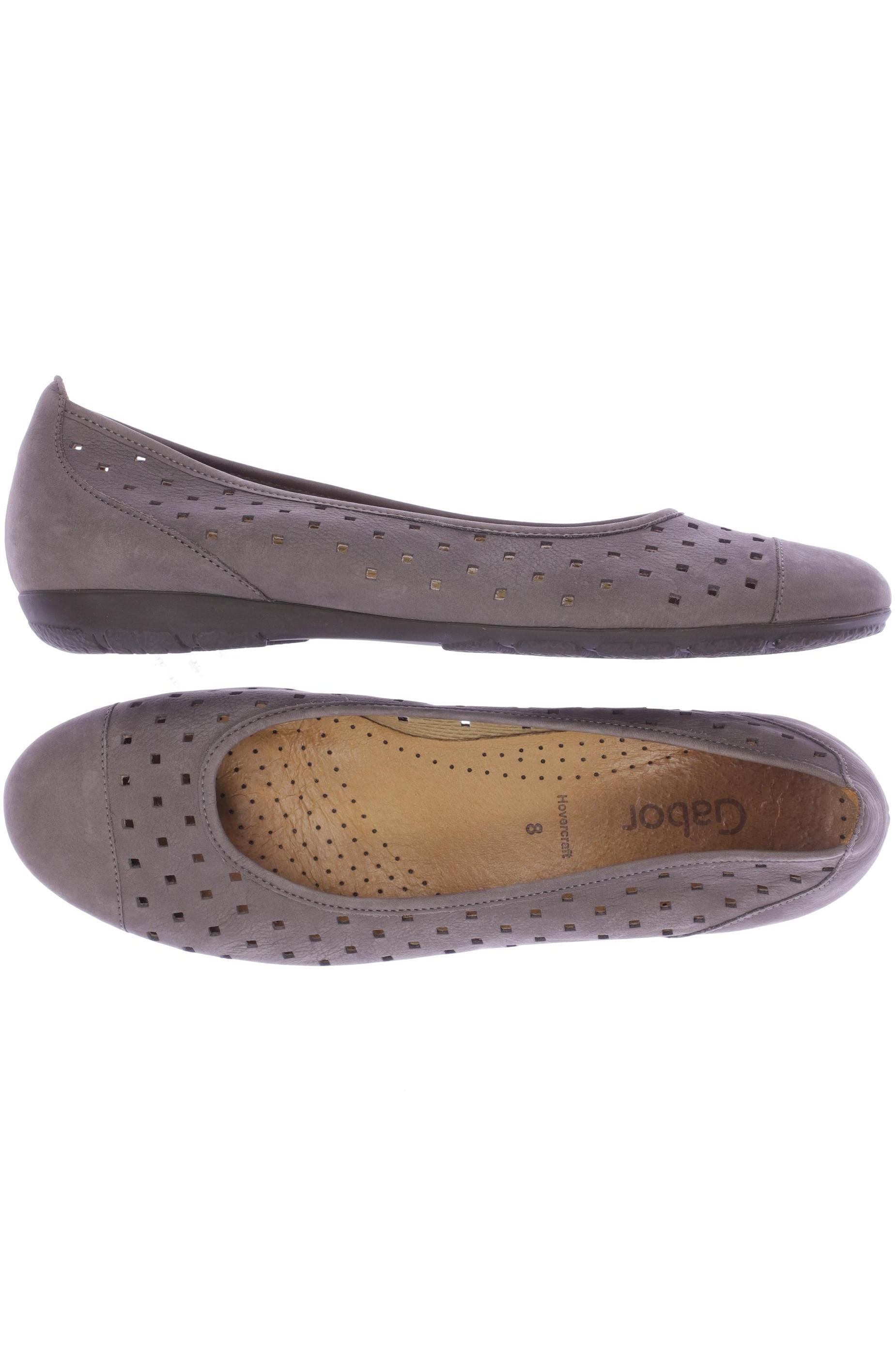 

Gabor Damen Ballerinas, grau, Gr. 8