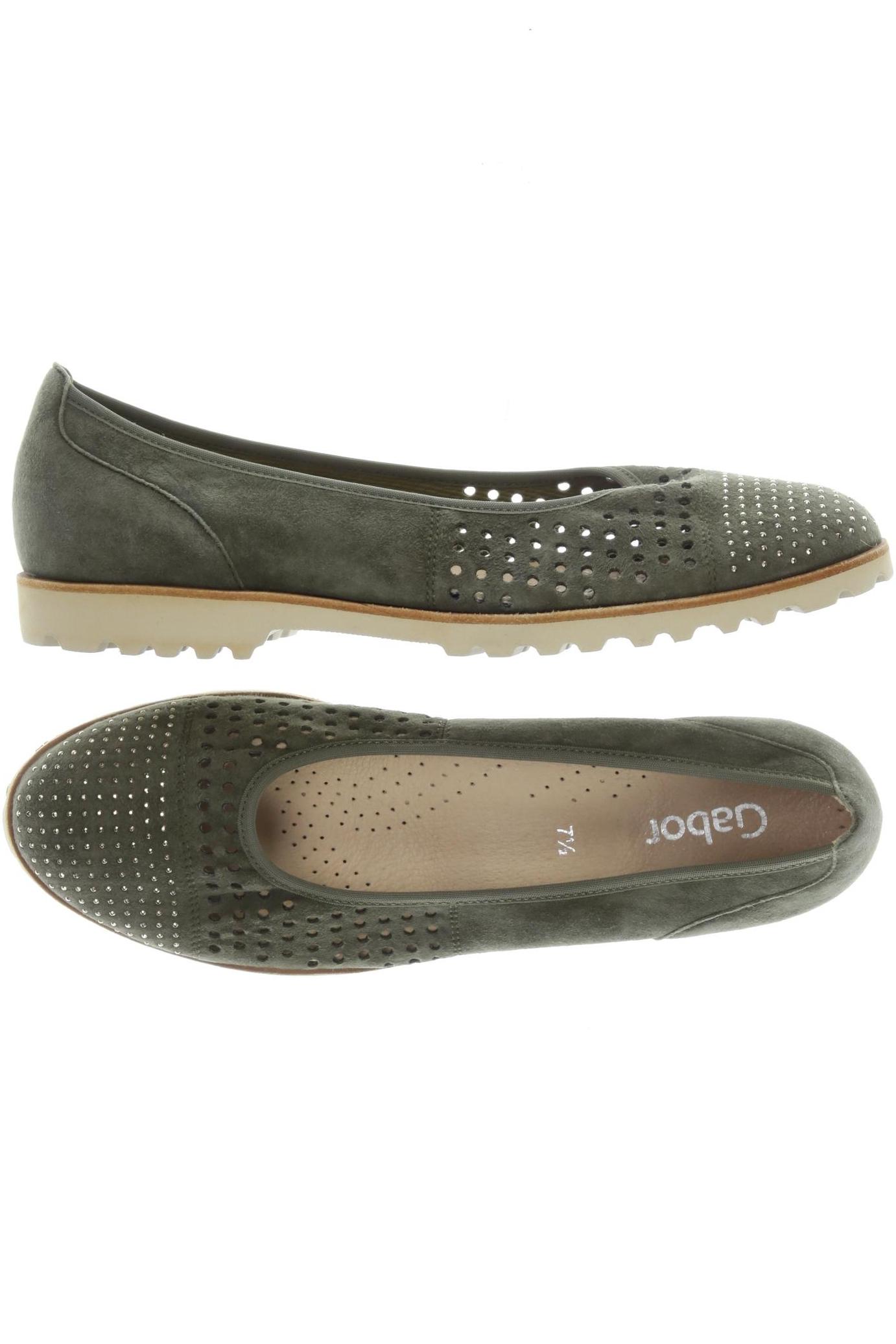 

Gabor Damen Ballerinas, grün, Gr. 7.5