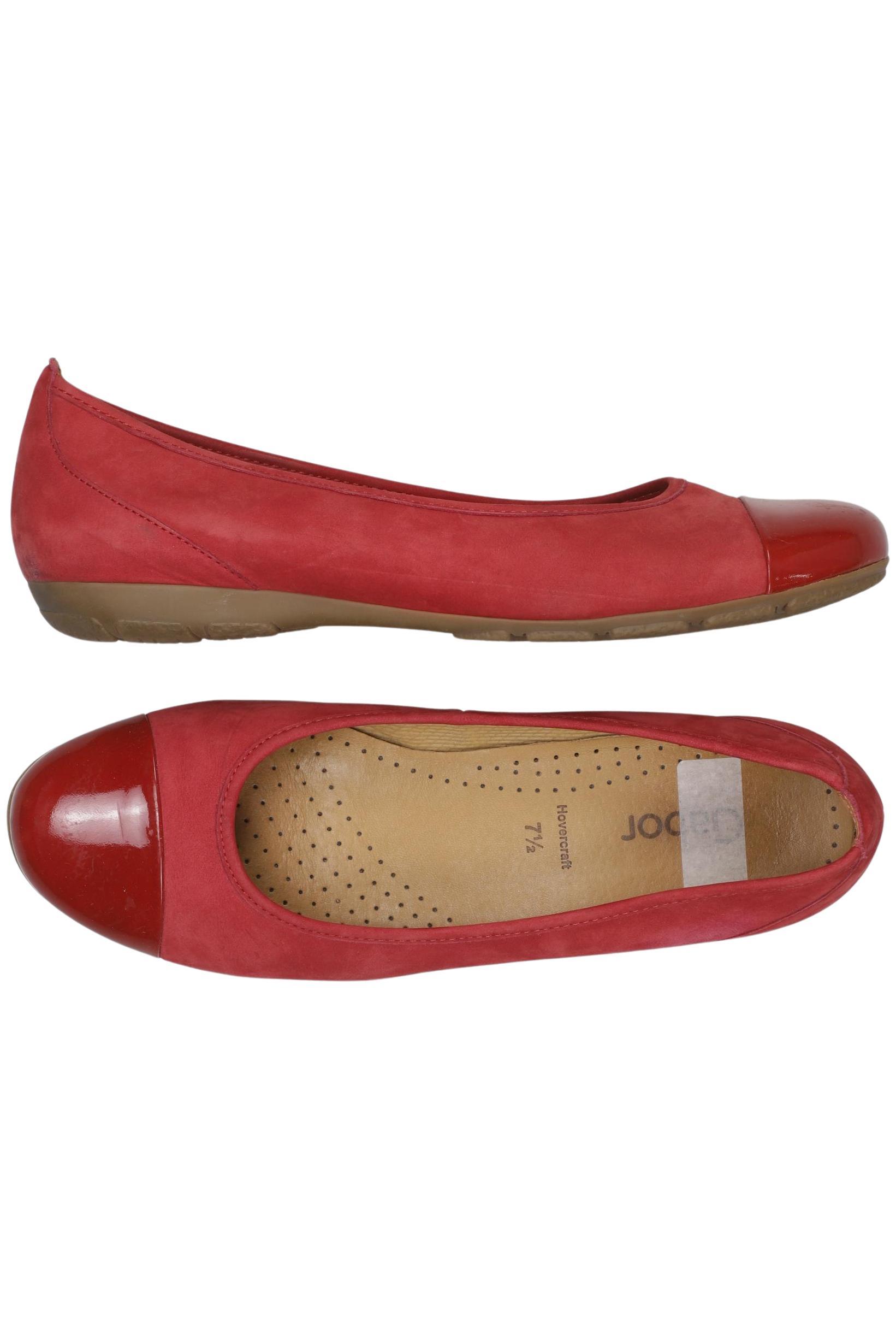 

Gabor Damen Ballerinas, rot, Gr. 7.5